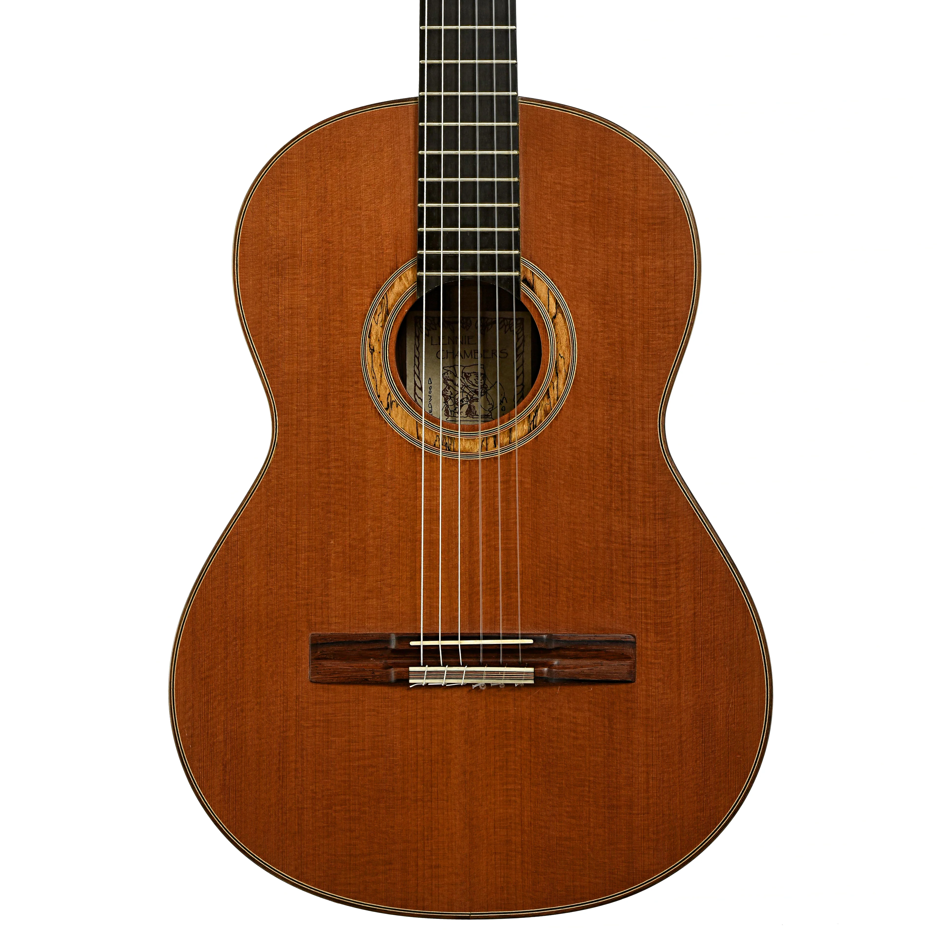 Lennie Chambers Redwood Classical Guitar (2003) - Image 2