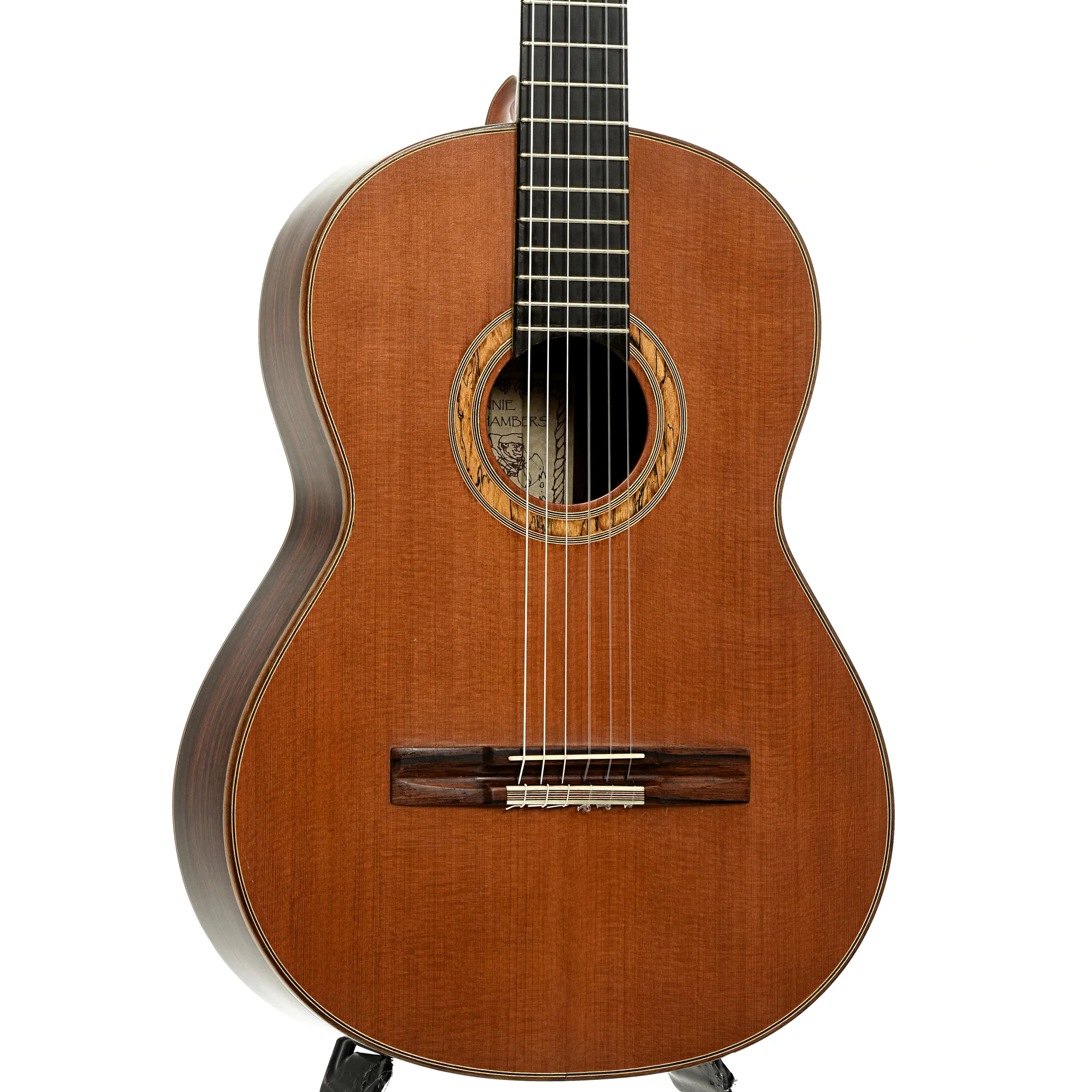 Lennie Chambers Redwood Classical Guitar (2003) - Image 4