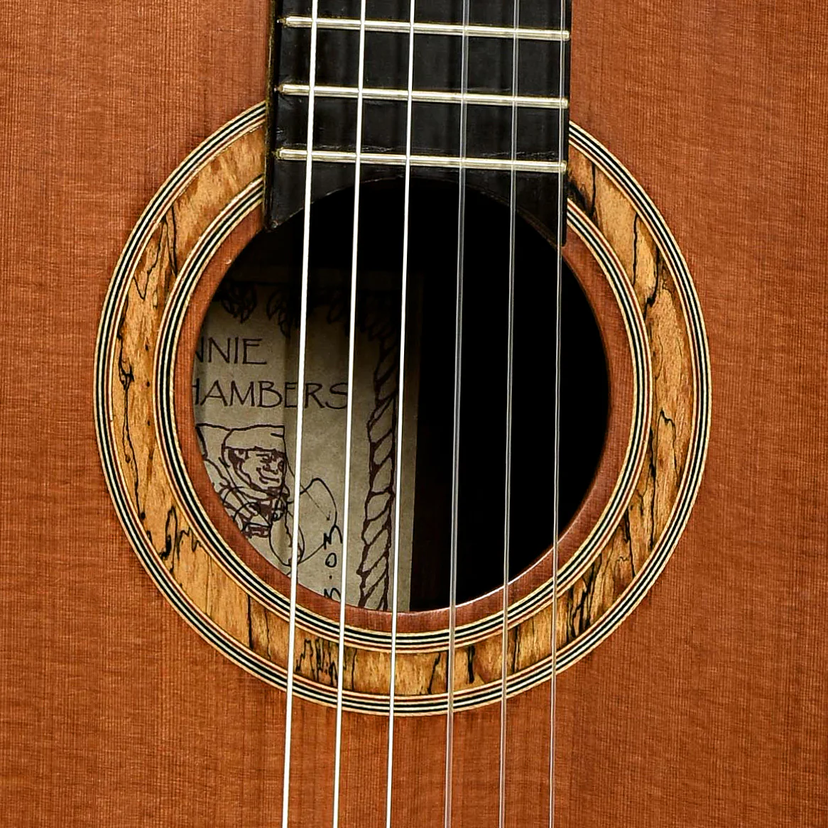 Lennie Chambers Redwood Classical Guitar (2003) - Image 6