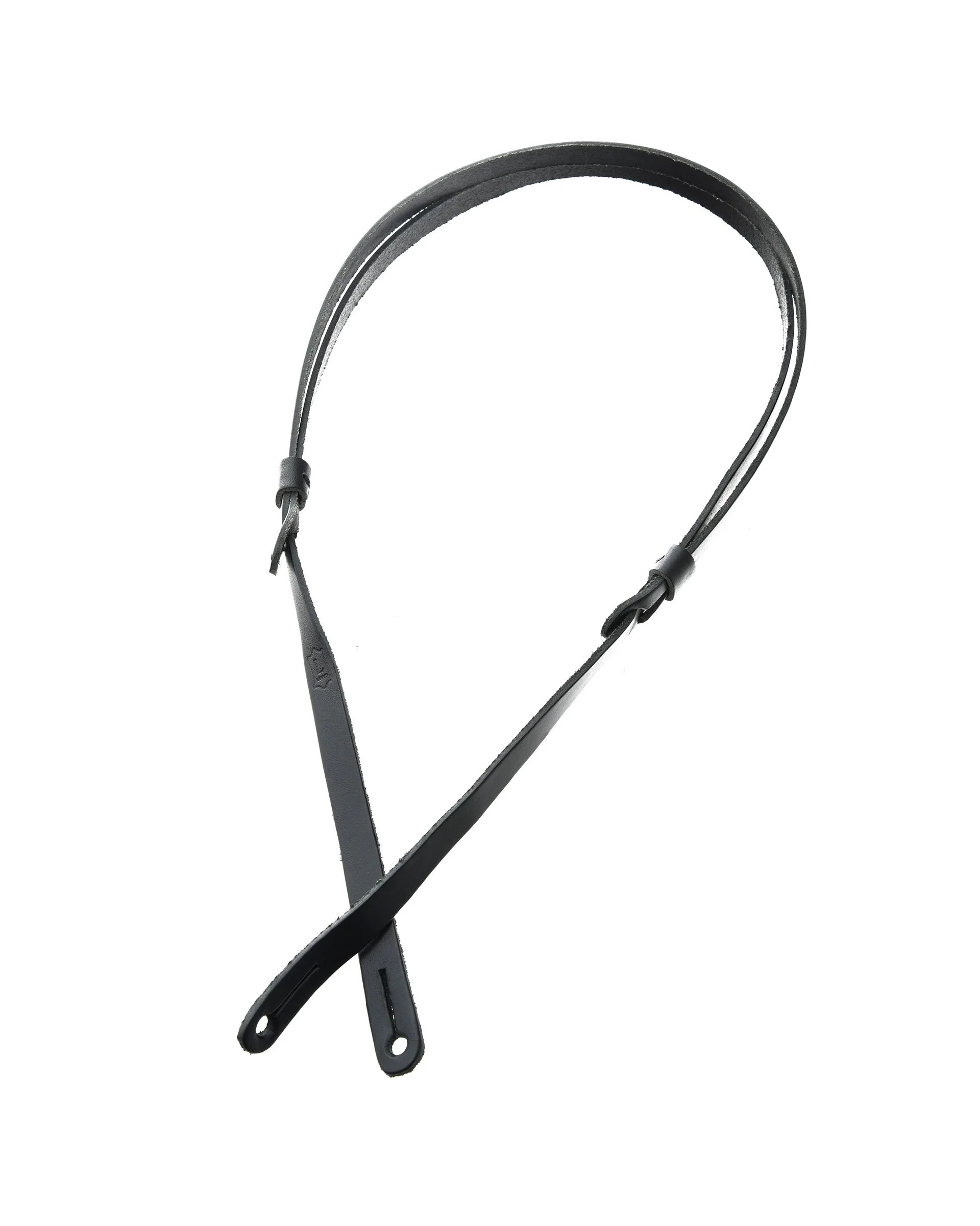 Levy 1/2" Leather Mandolin Strap - Image 2