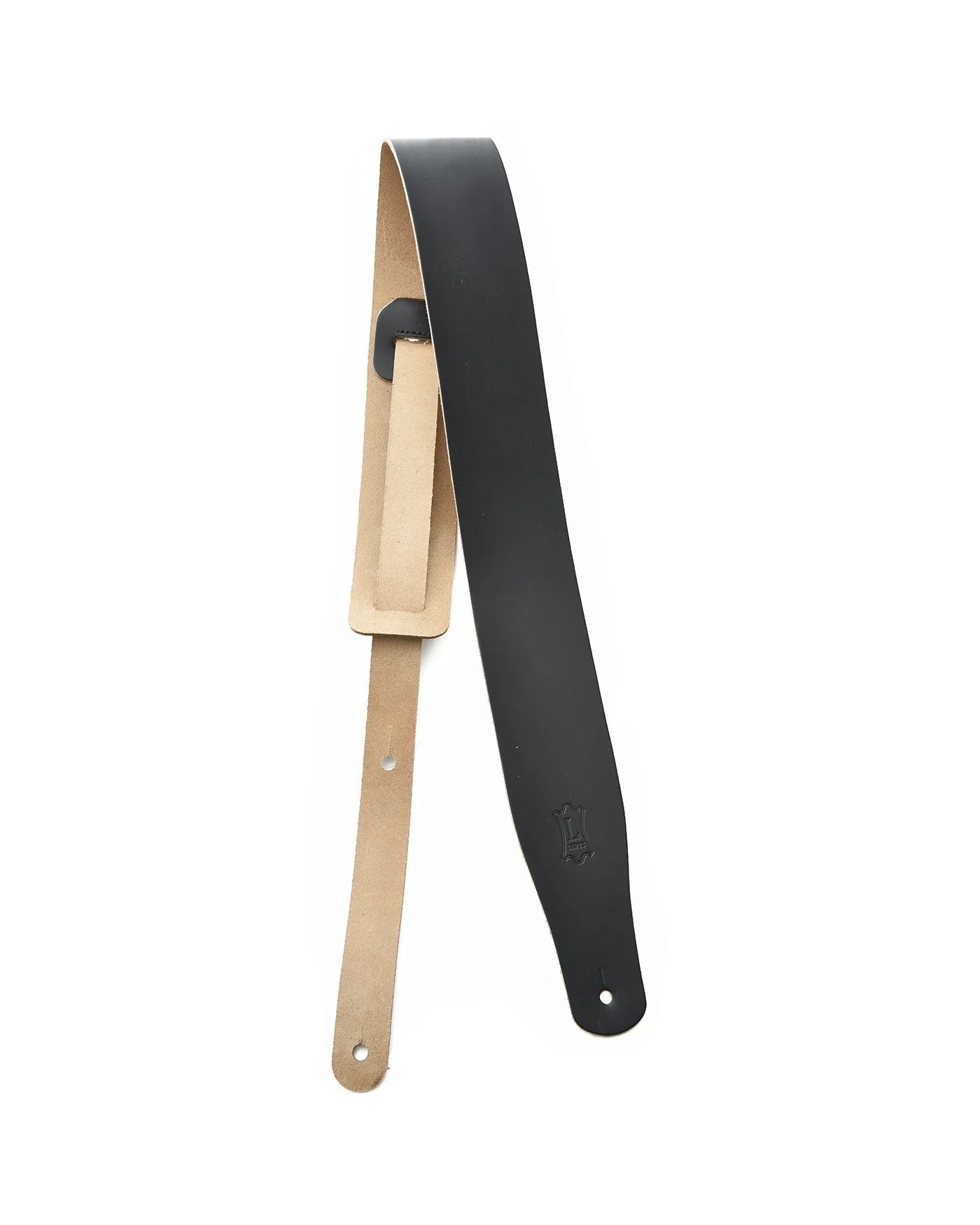 Levy Plain Leather Guitar Strap