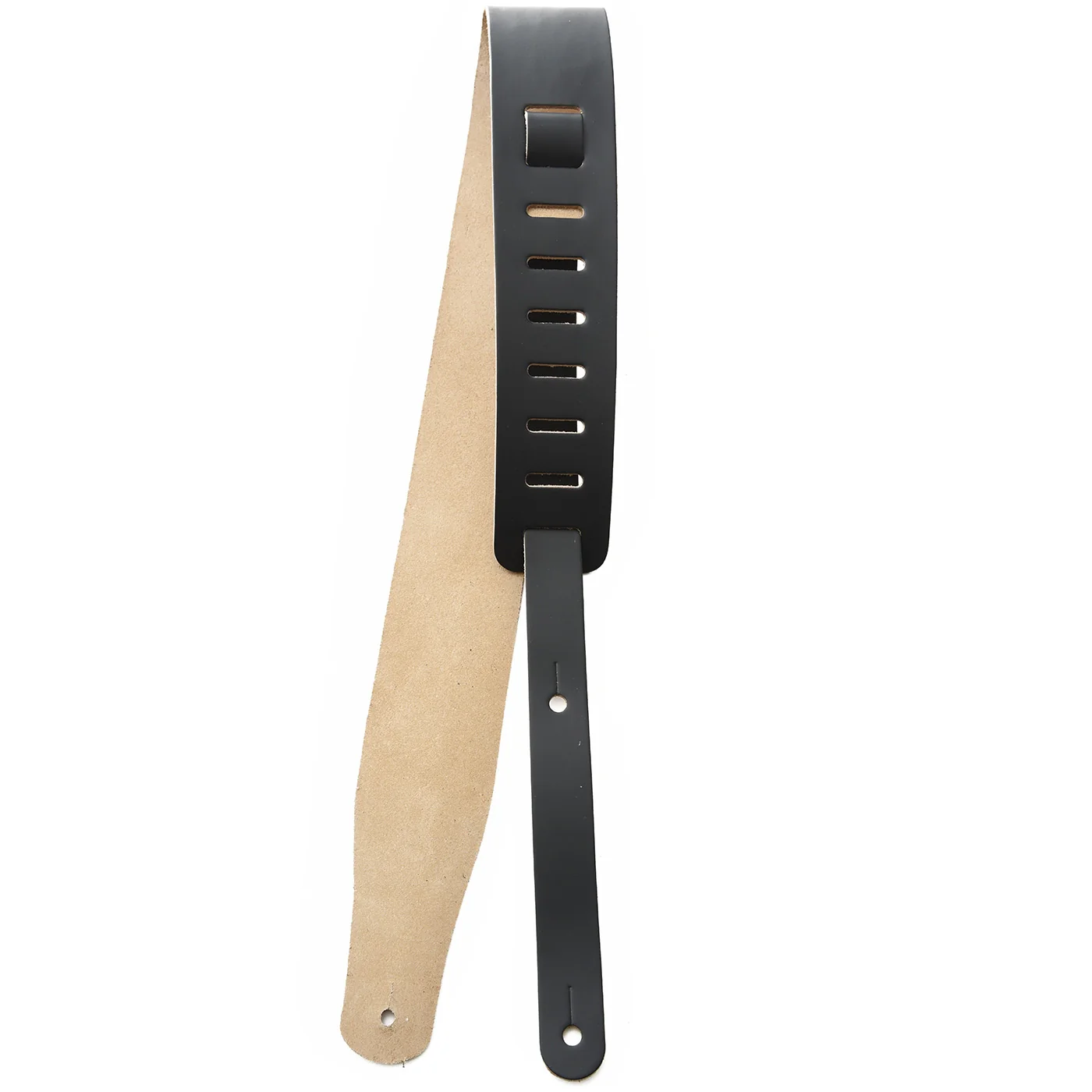 Levy Plain Leather Guitar Strap - Image 3