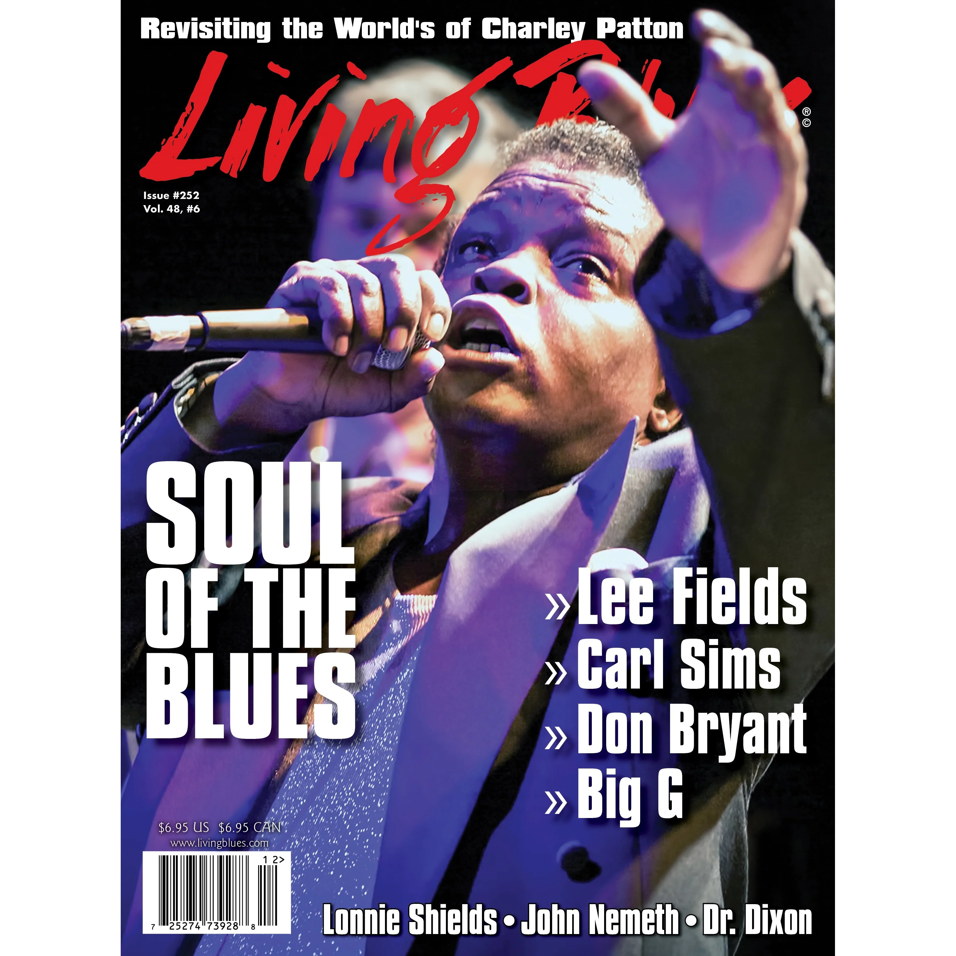 Living Blues December 2017 - Issue #252, Vol. 48 #6 - Image 2