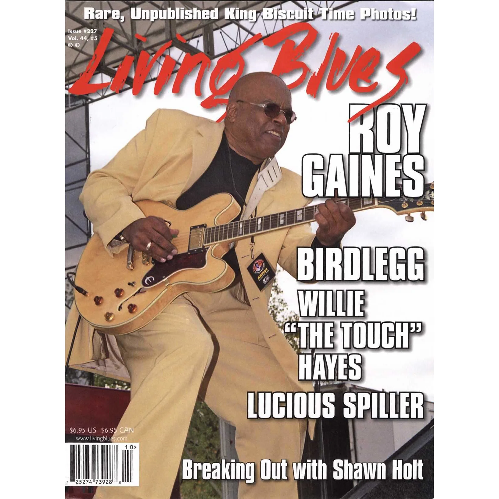 Living Blues October 2013 - Issue #227, Vol. 44 #5 - Image 2