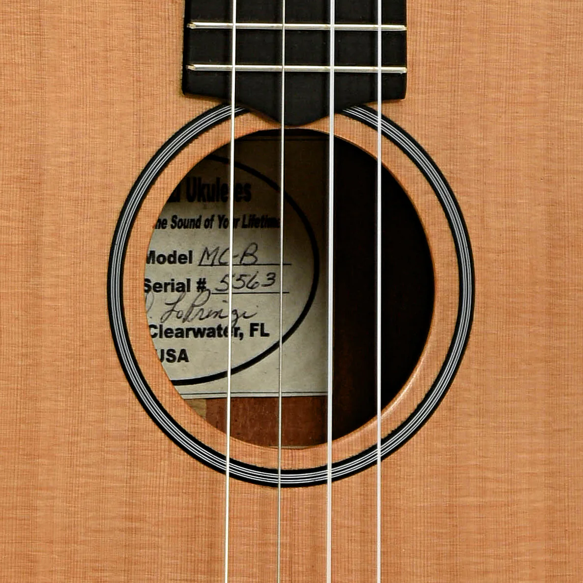 LoPrinzi MC-B Baritone Ukulele (2020s) - Image 6