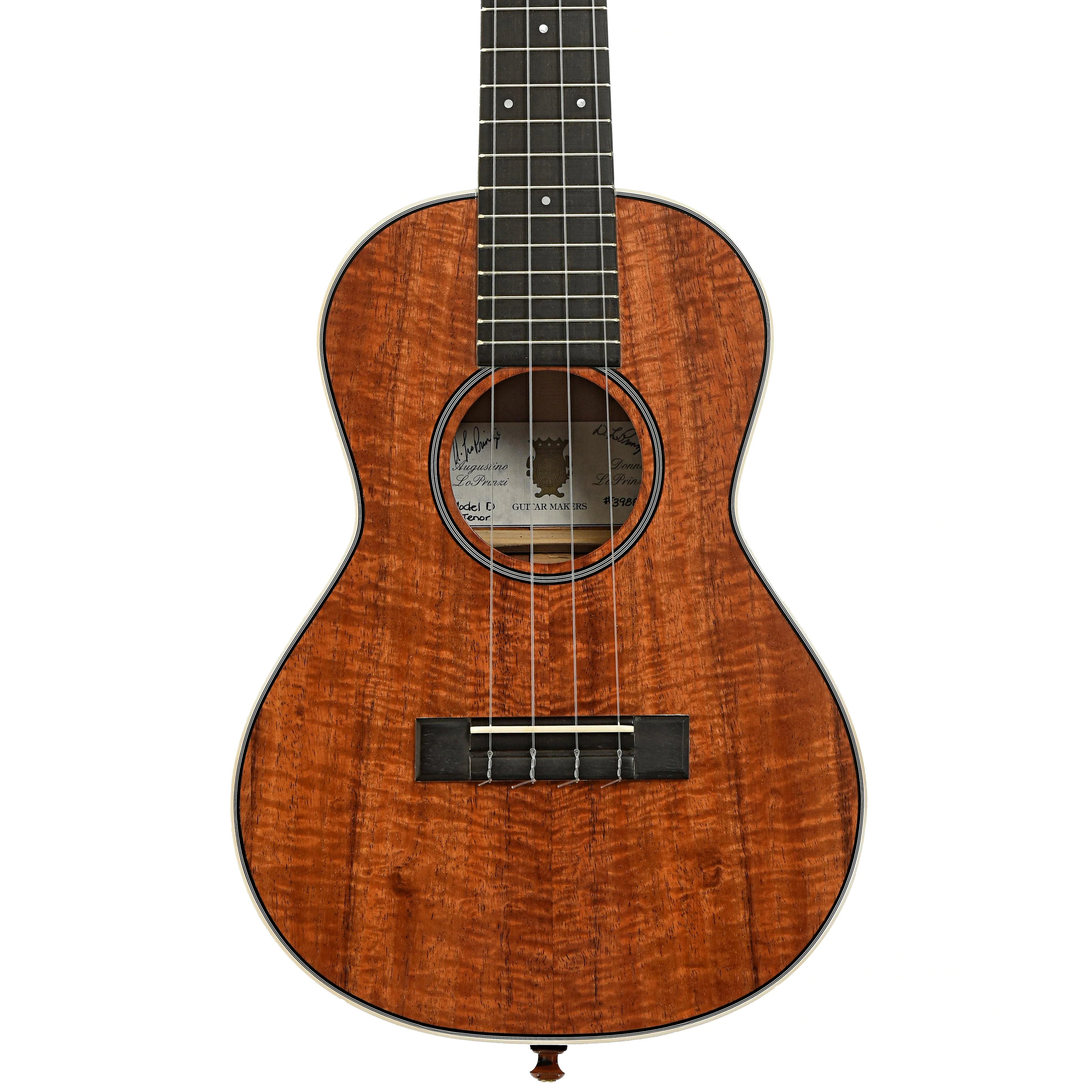LoPrinzi Model D Koa Tenor Ukulele (2000s) - Image 2