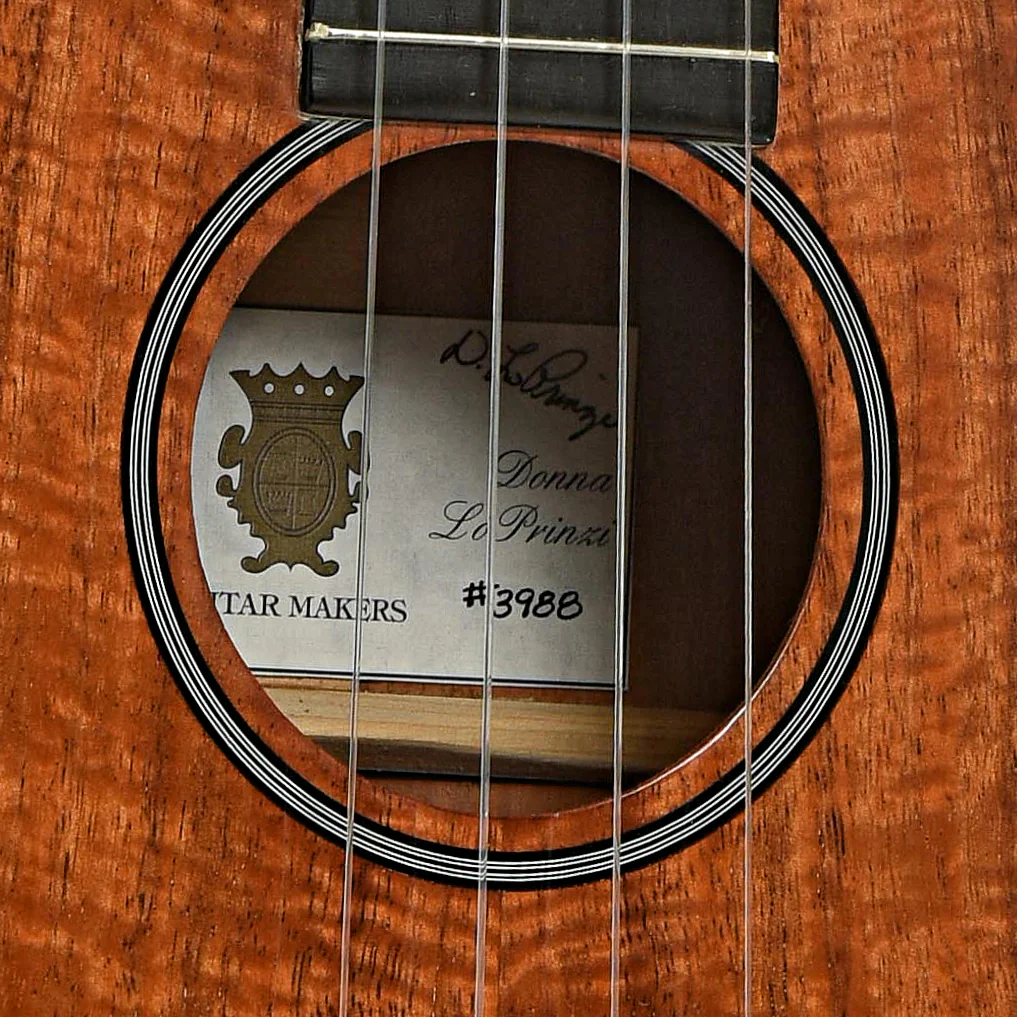 LoPrinzi Model D Koa Tenor Ukulele (2000s) - Image 6