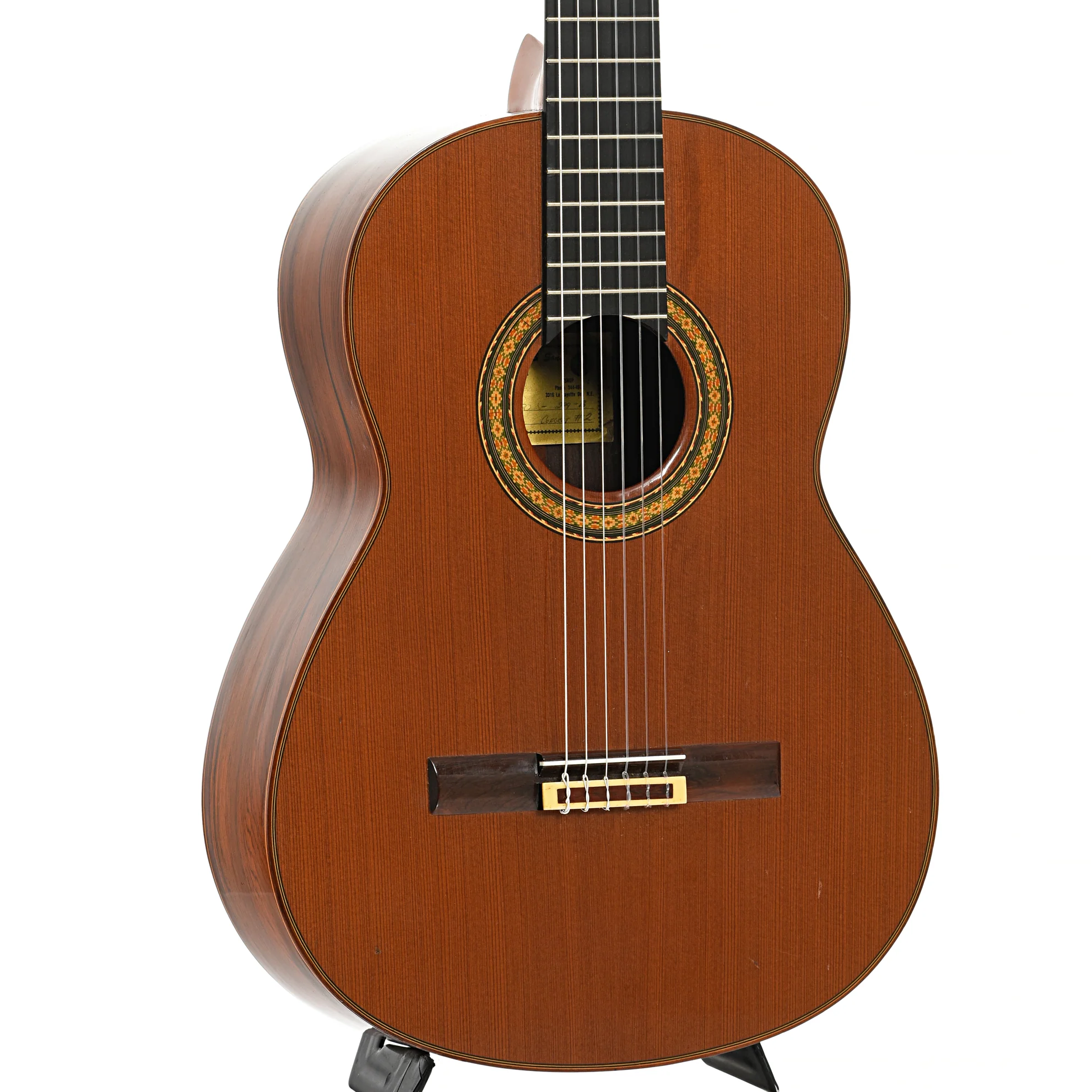 Lorenzo Pimentel Brazilian Concert No.2 Classical Guitar (1969) - Image 4