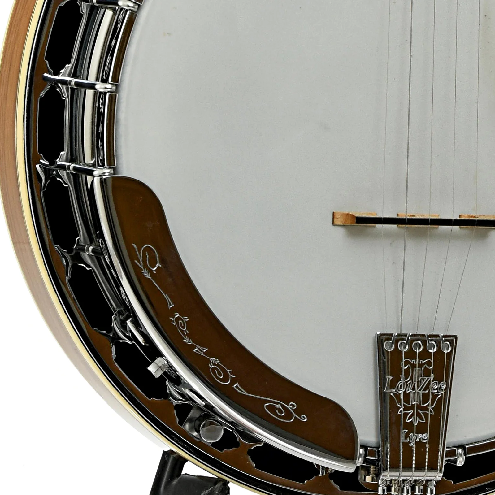 Louzee / Hopkins Mike Longworth Resonator Banjo (2017) - Image 4
