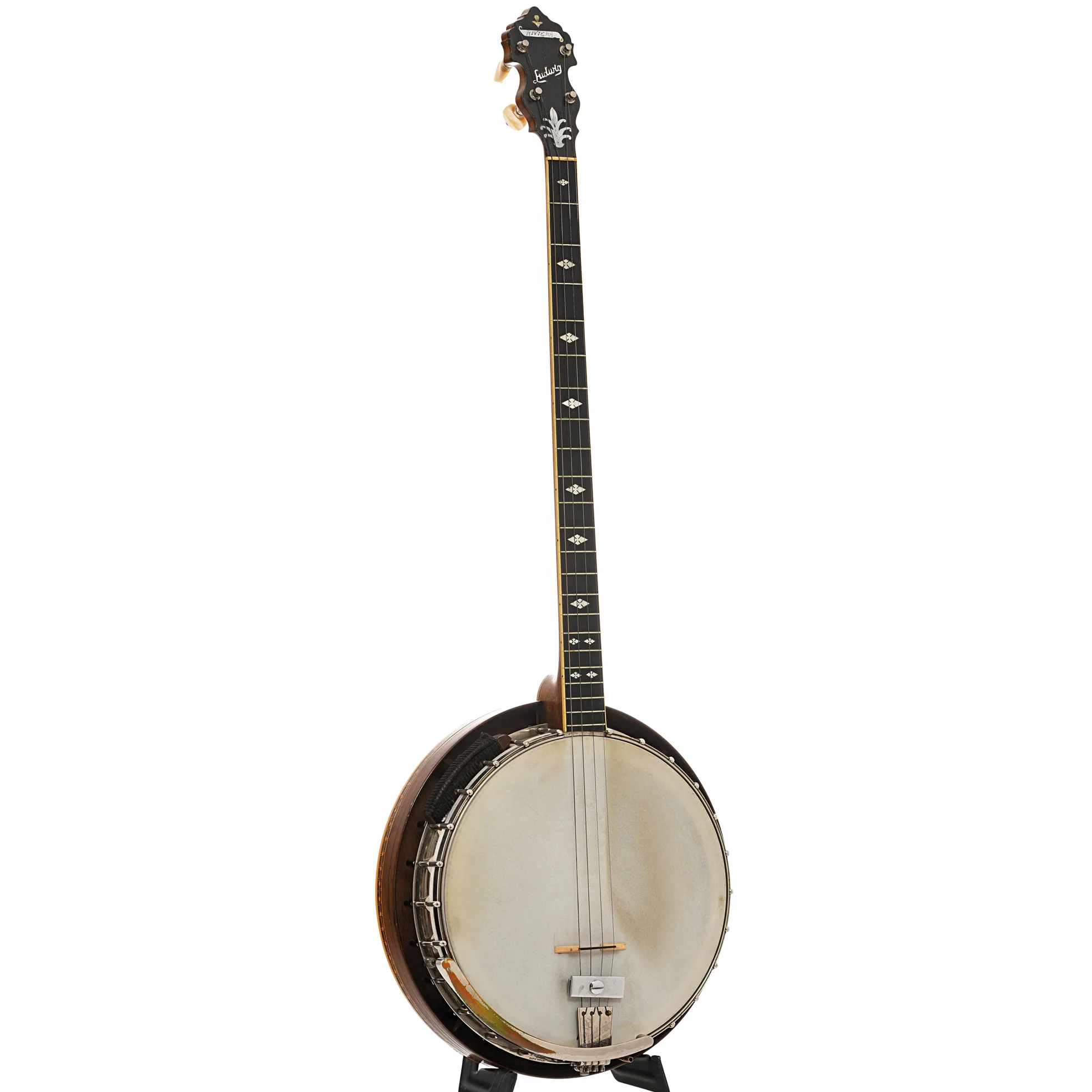 Ludwig Riviera Plectrum Banjo (1920s) - Image 4
