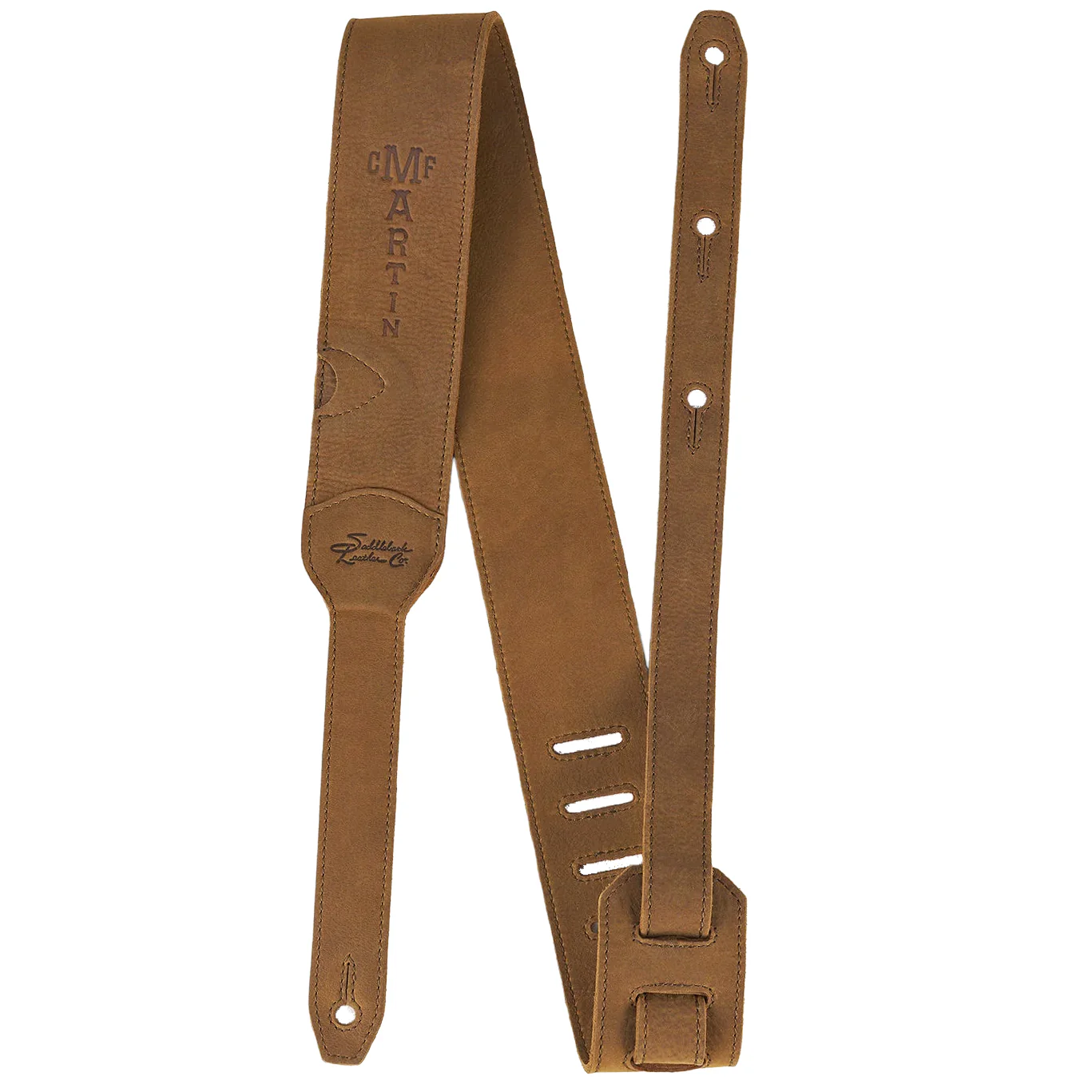 LUXE BY MARTIN® Leather Strap, Tan - Image 2