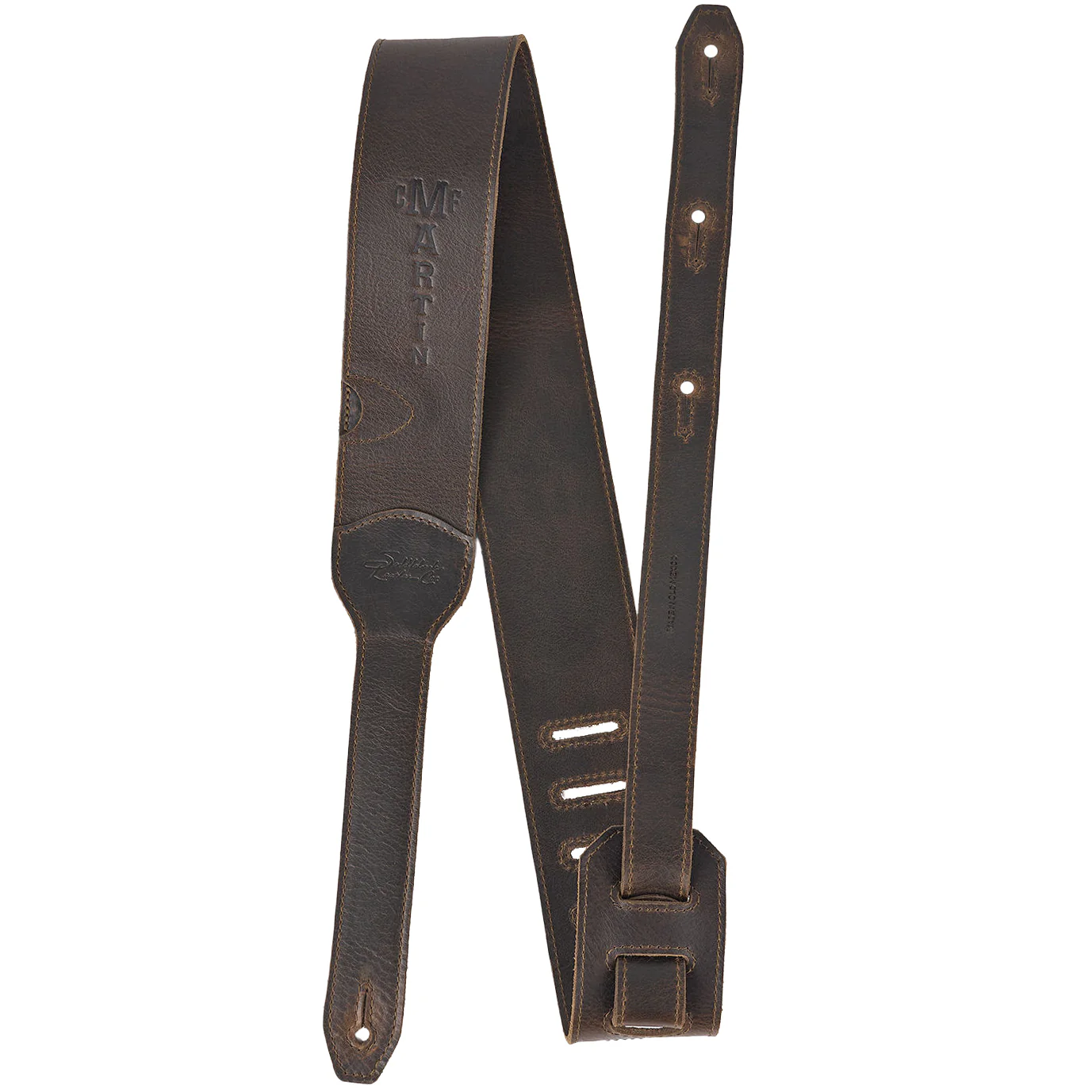 LUXE BY MARTIN® Leather Strap, Brown - Image 2