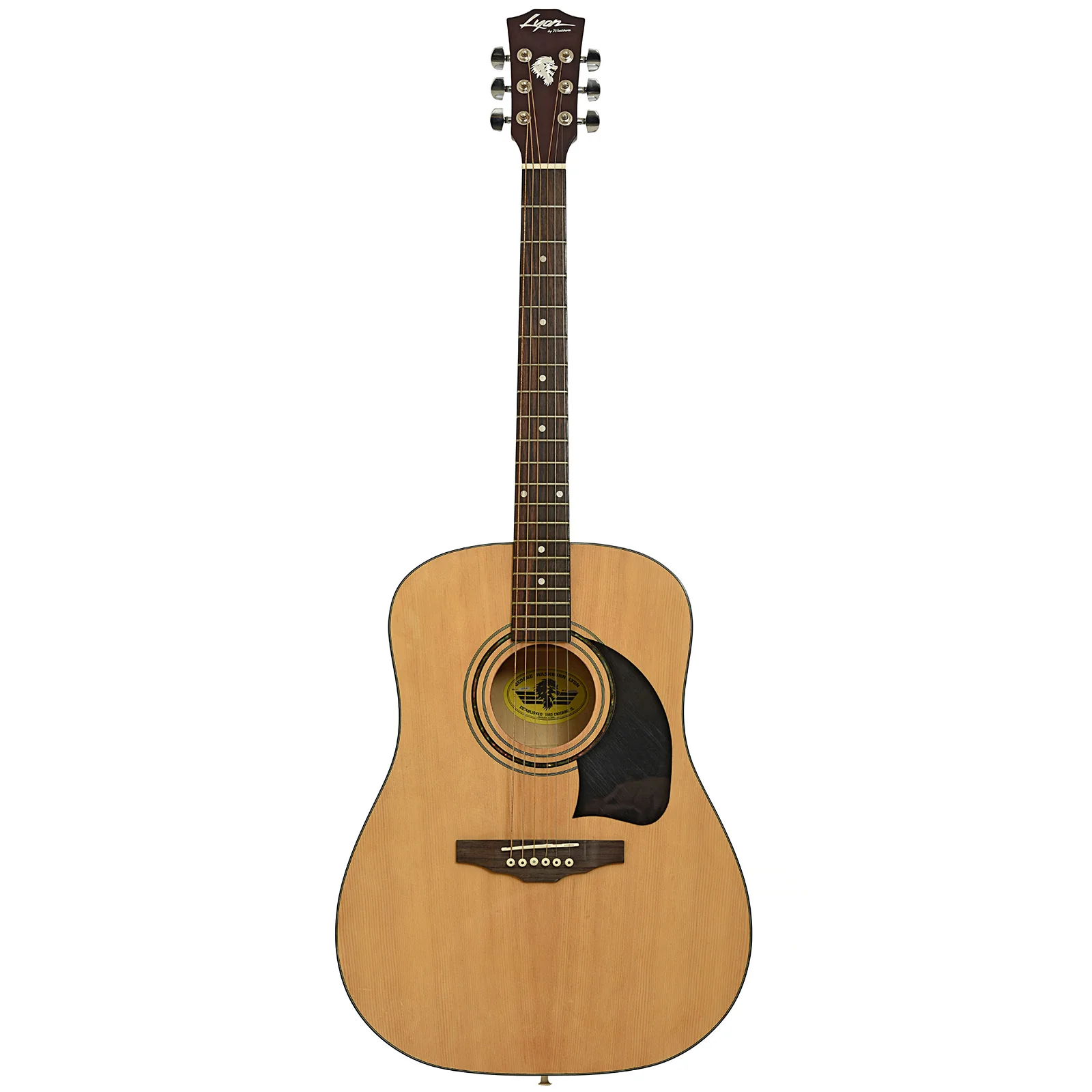 Lyon by Washburn Dreadnought Acoustic Guitar (Recent) - Image 13