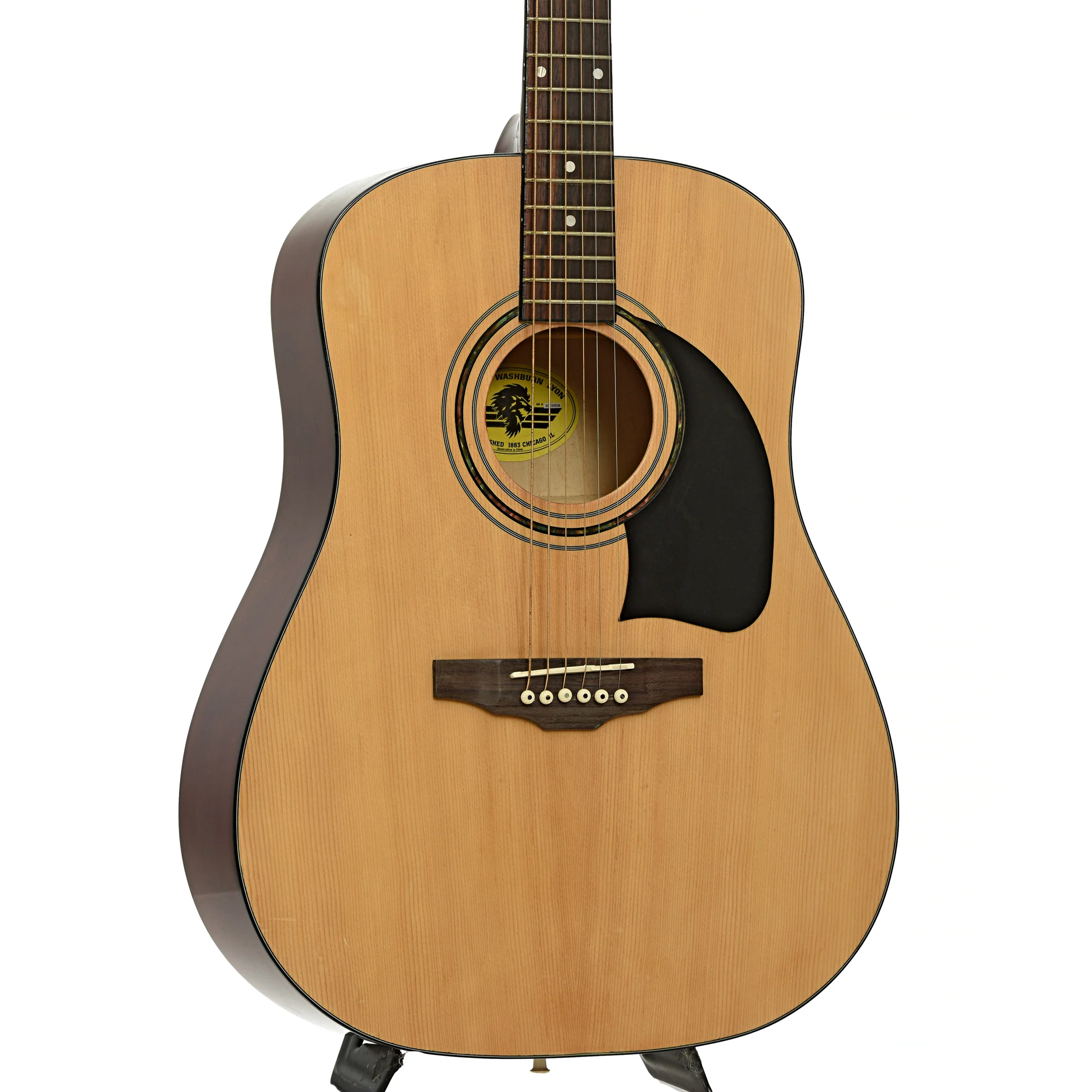 Lyon by Washburn Dreadnought Acoustic Guitar (Recent) - Image 4