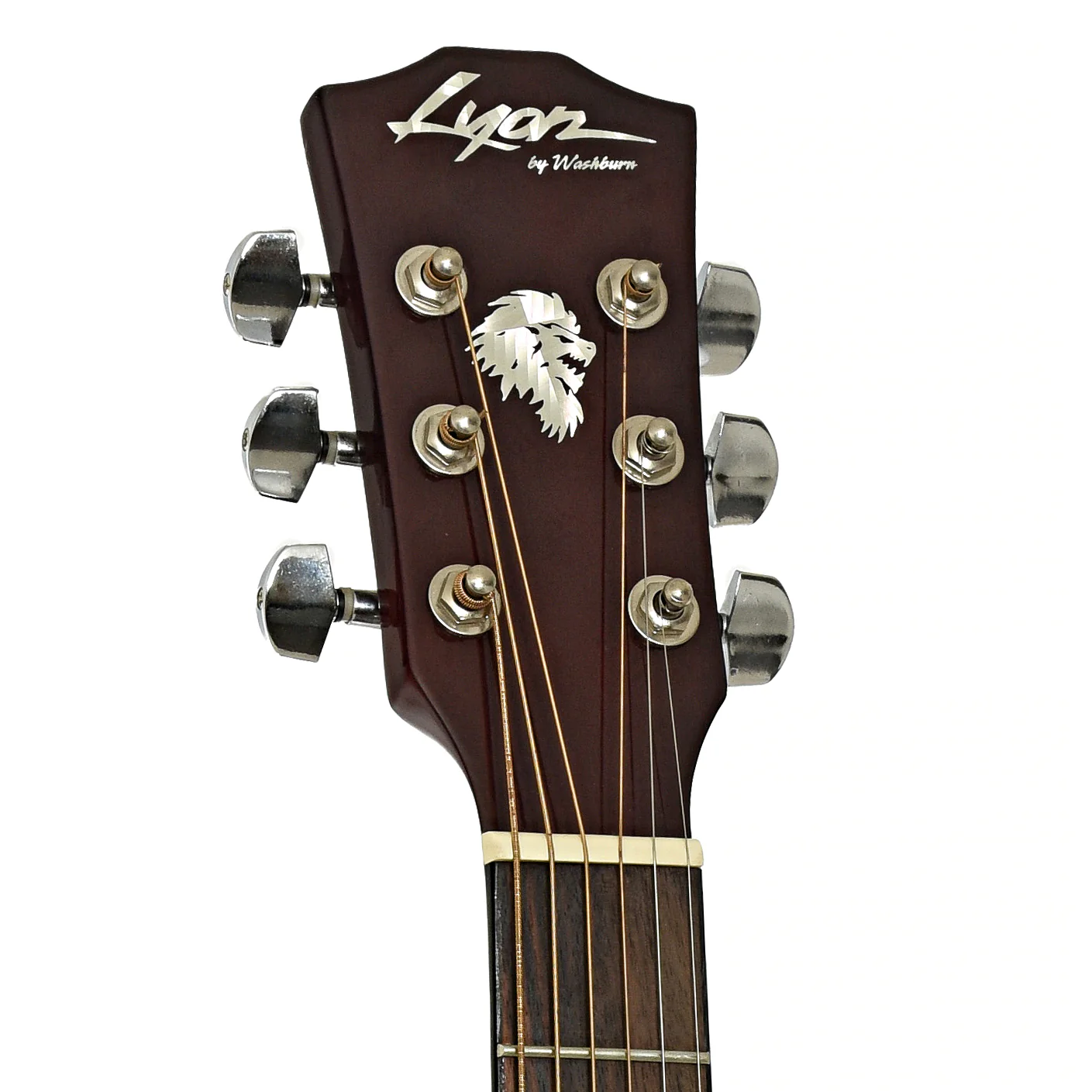 Lyon by Washburn Dreadnought Acoustic Guitar (Recent) - Image 8