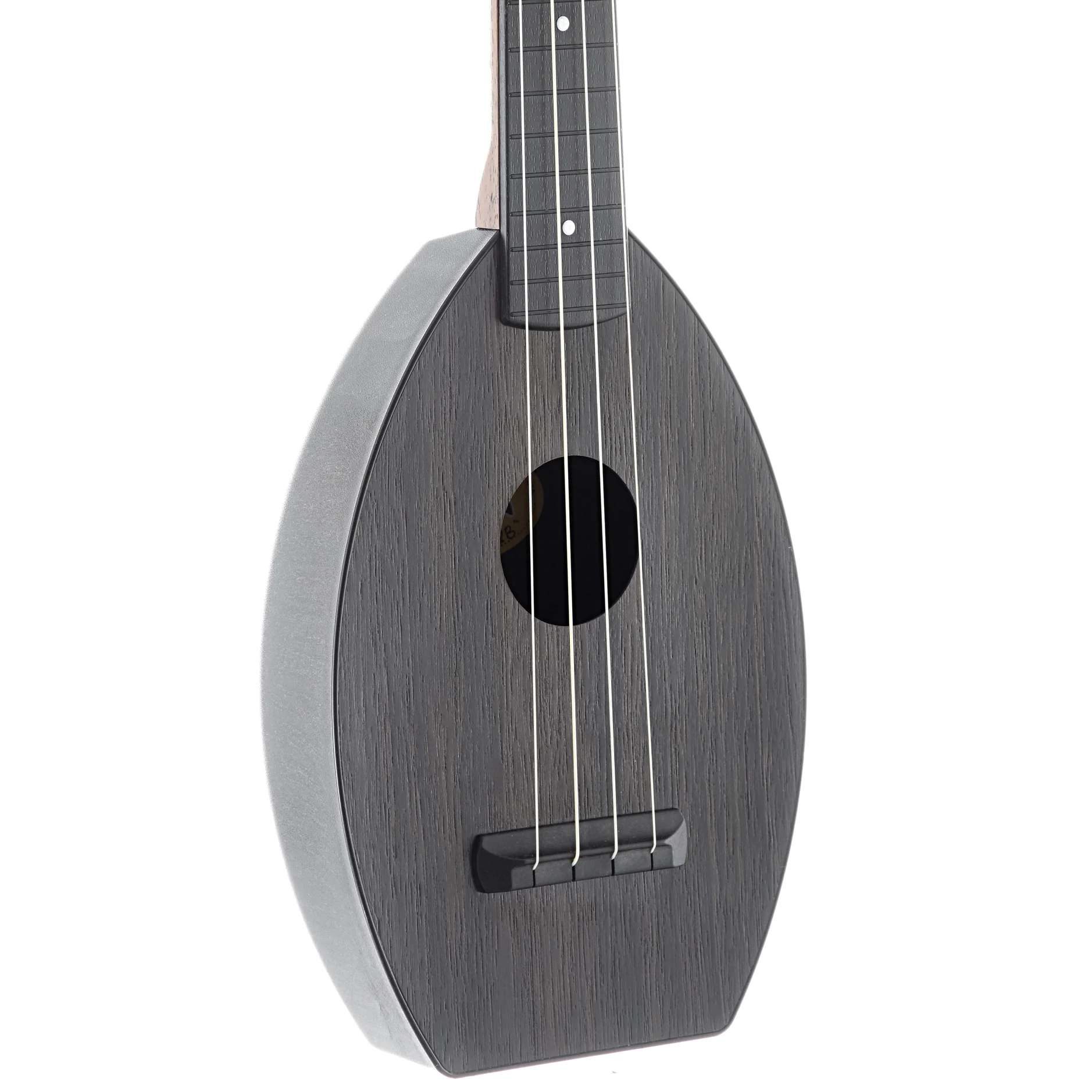 Magic Fluke Company Flea Ukulele, Soprano, Lava Black Finish with Gigbag - Image 3