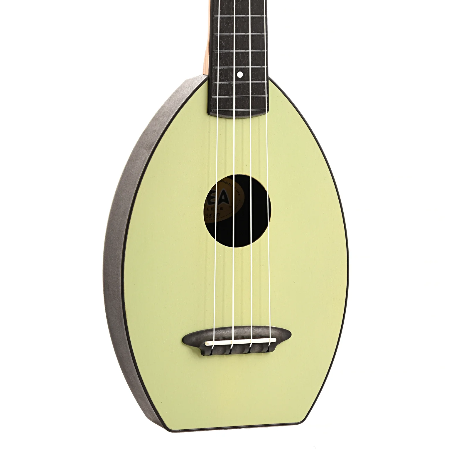 Magic Fluke Company Flea Ukulele, Soprano, Pistachio Finish with Cinch Sack - Image 3