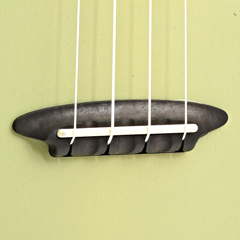Magic Fluke Company Flea Ukulele, Soprano, Pistachio Finish with Cinch Sack - Image 4