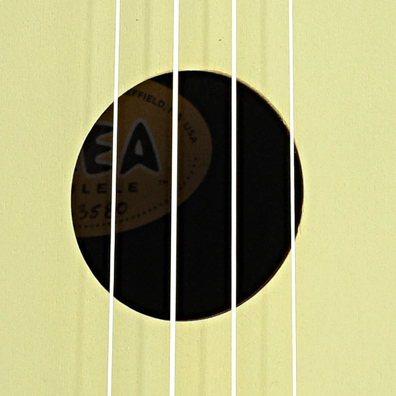 Magic Fluke Company Flea Ukulele, Soprano, Pistachio Finish with Cinch Sack - Image 5