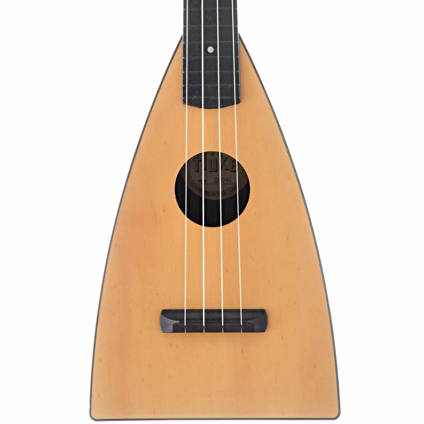 Magic Fluke Company Fluke Ukulele, Concert, Natural Finish With Cinch Sack - Image 2