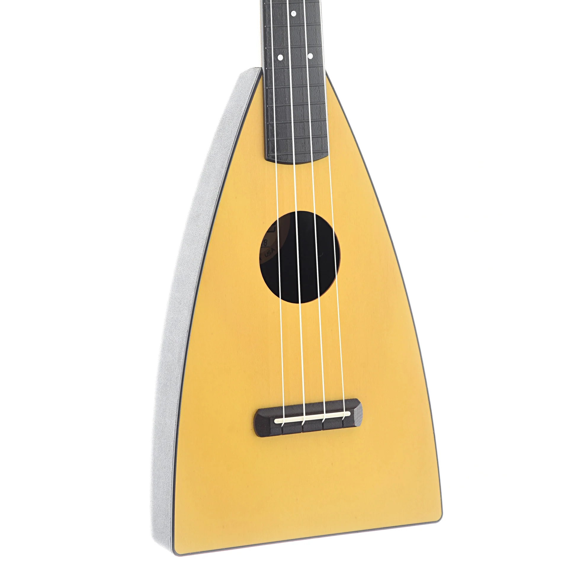 MAGIC FLUKE COMPANY FLUKE UKULELE, TENOR, CITRINE YELLOW FINISH WITH GIGBAG - Image 3