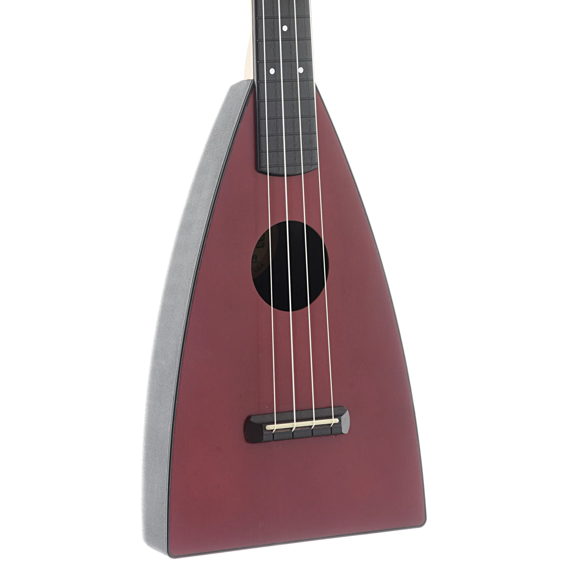 MAGIC FLUKE COMPANY FLUKE UKULELE, TENOR, HIBISCUS RED FINISH WITH CINCH SACK - Image 3