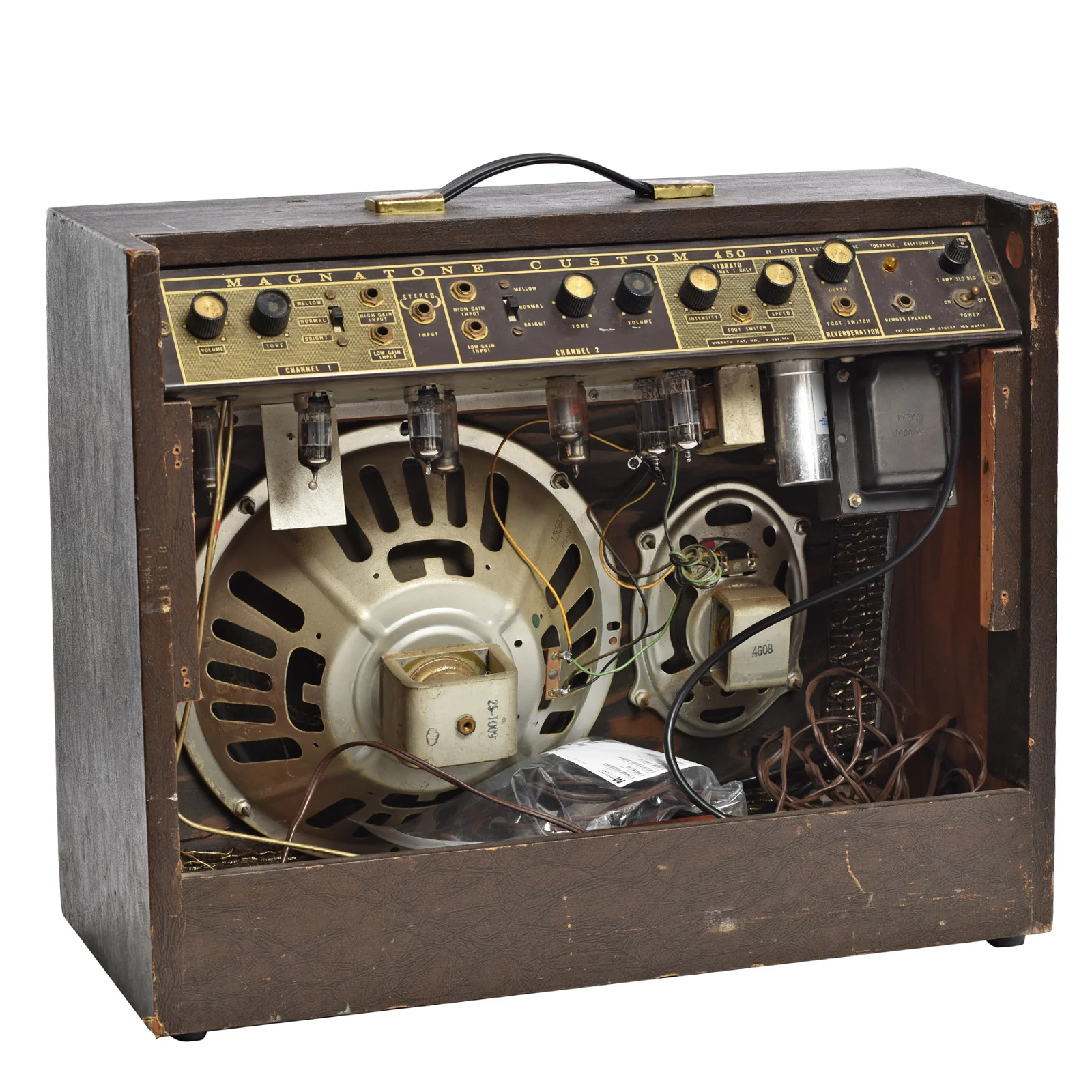Magnatone Custom 450 Combo Amp (1962) - Image 4