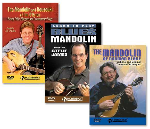 Mandolin Adventures 3-DVD Value Pack