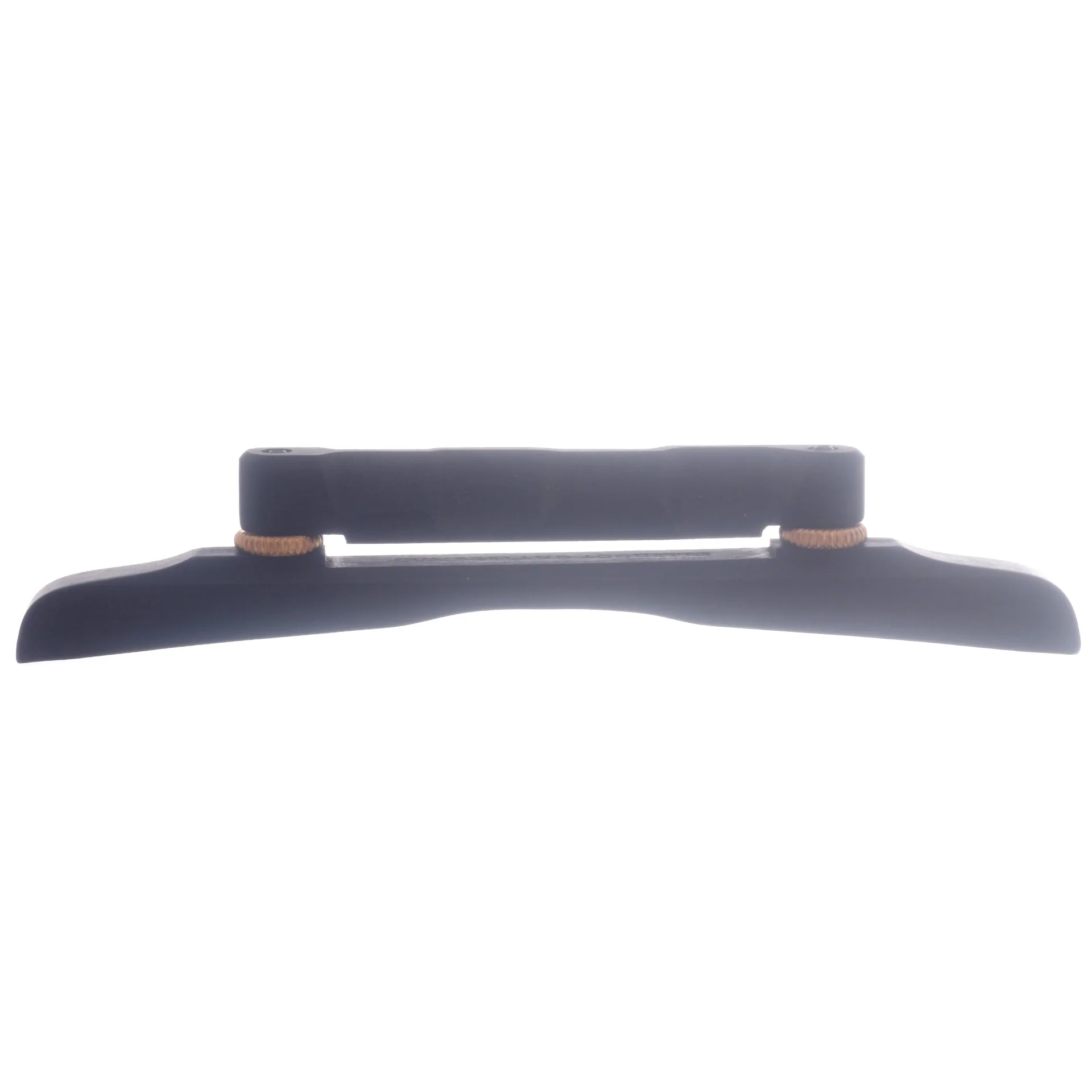 Cumberland Acoustic Flat Mandolin Bridge, Gold - Image 2