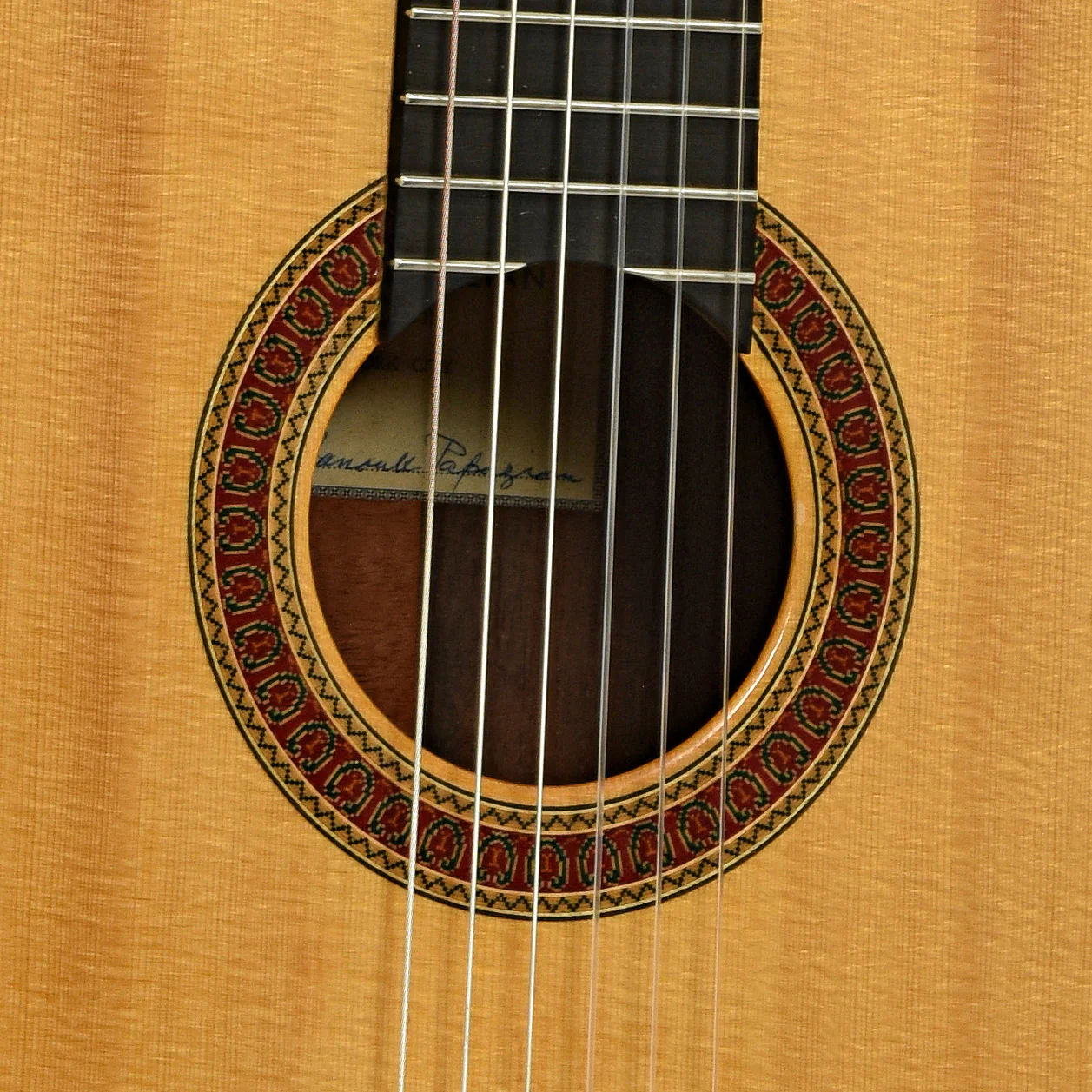 Manouk Papazian Classical Guitar (1963) - Image 6