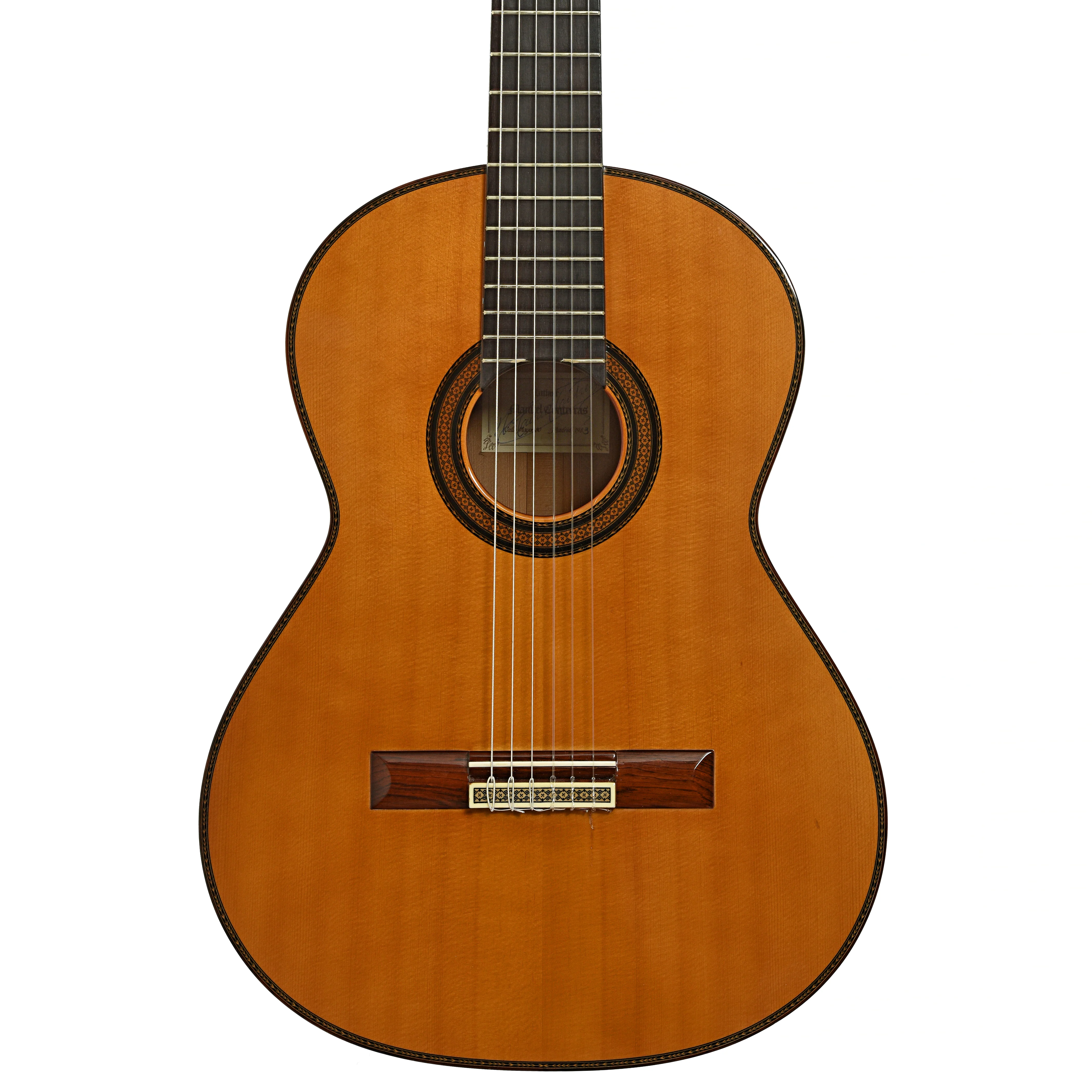 Manuel Contreras Double Top Classical Guitar (1983) - Image 2