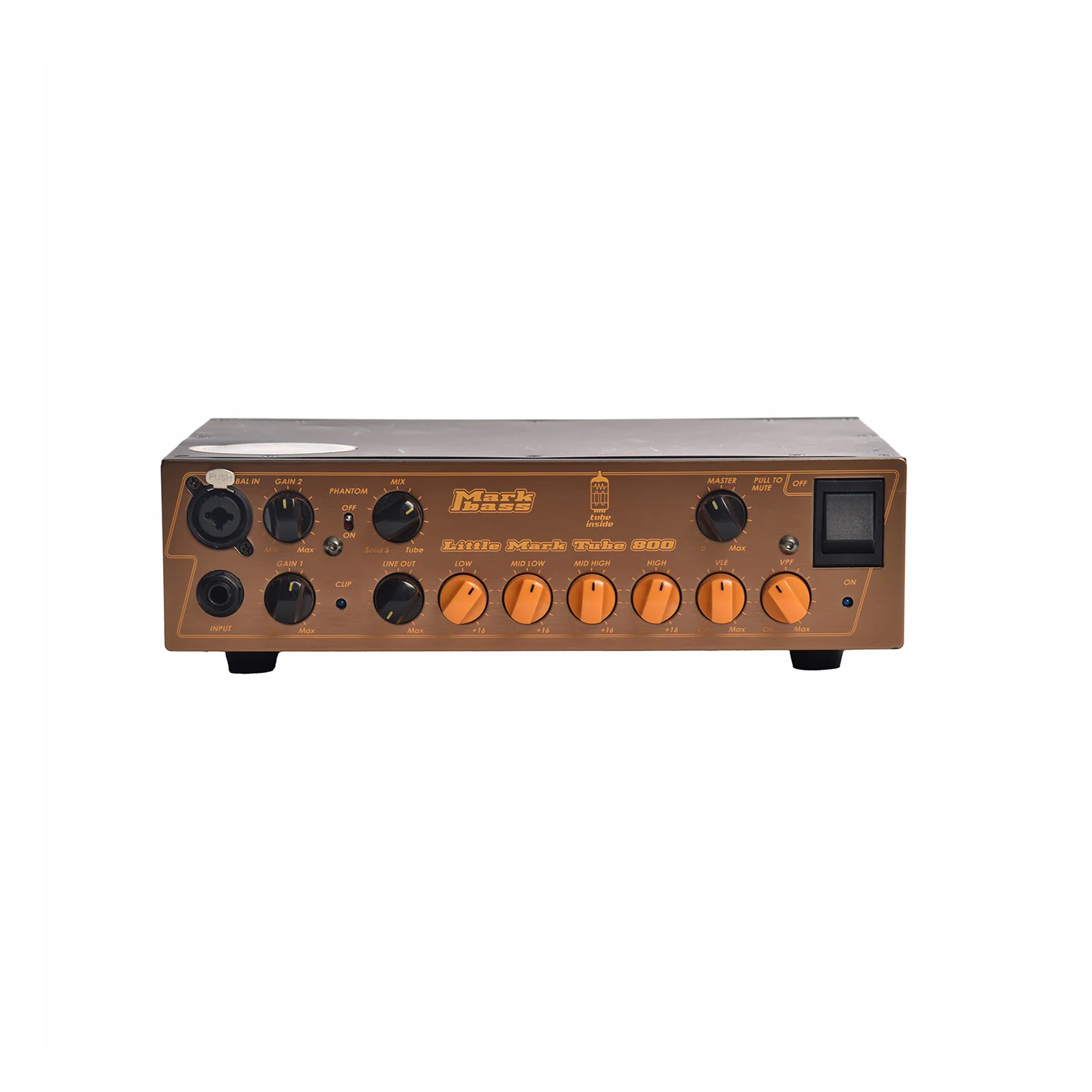 Mark Bass Little Mark Tube 800 Bass Head (recent) - Image 2