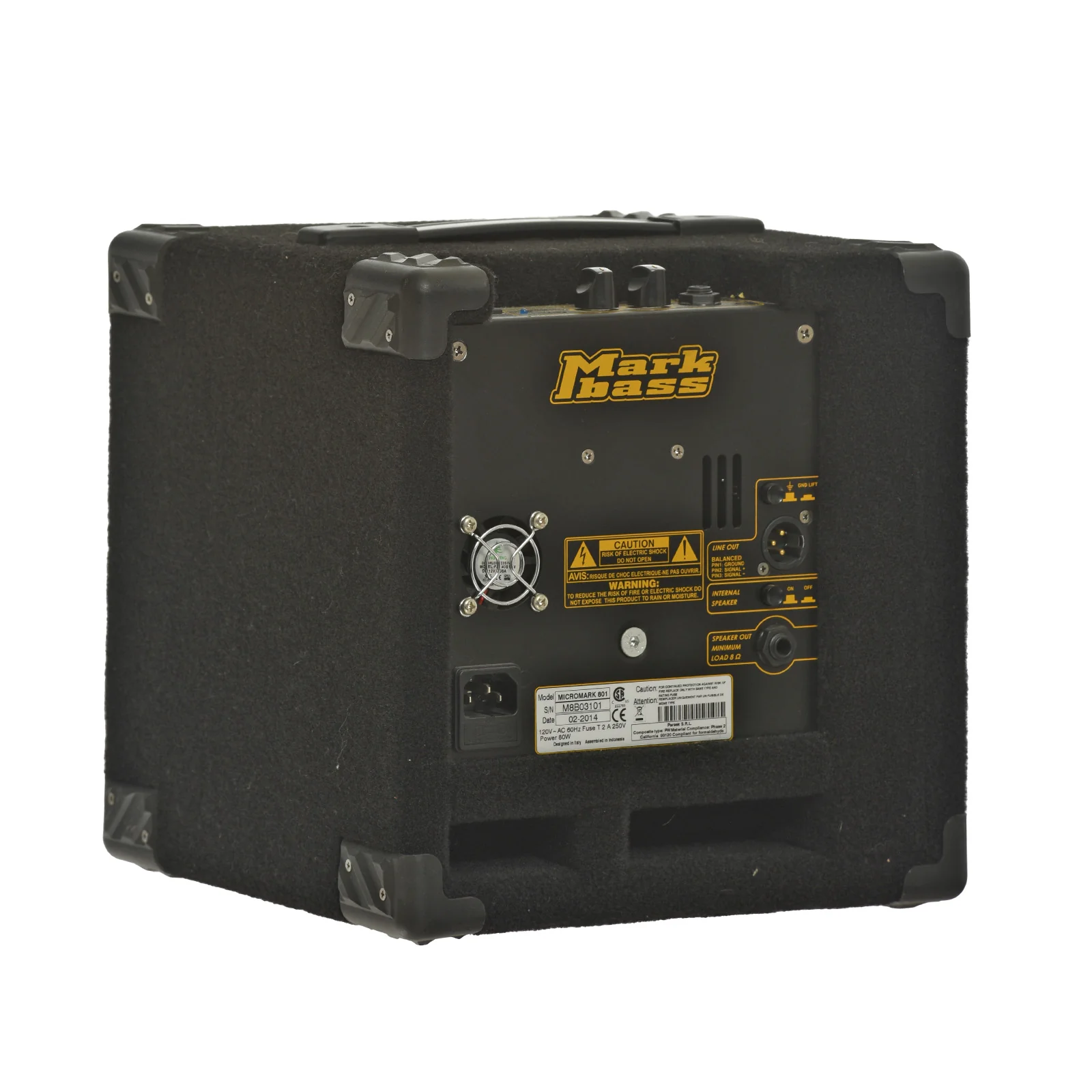 Markbass Micromark 801 Bass Combo Amp (recent) - Image 4