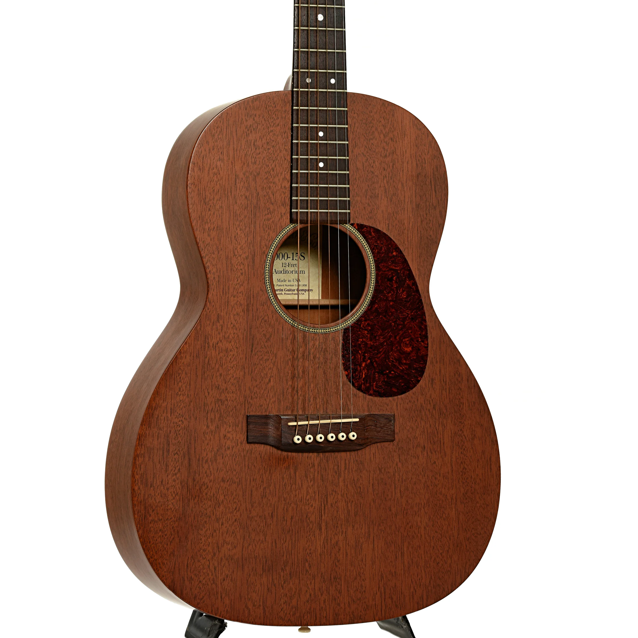 Martin 000-15S Auditorium Acoustic Guitar (2002) - Image 4