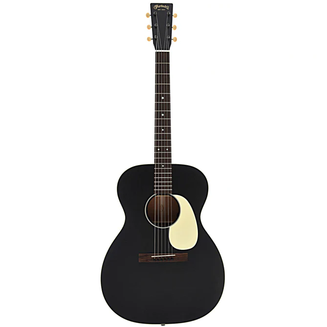 Martin 000-17E Black Smoke Guitar with Pickup & Gigbag - Image 14
