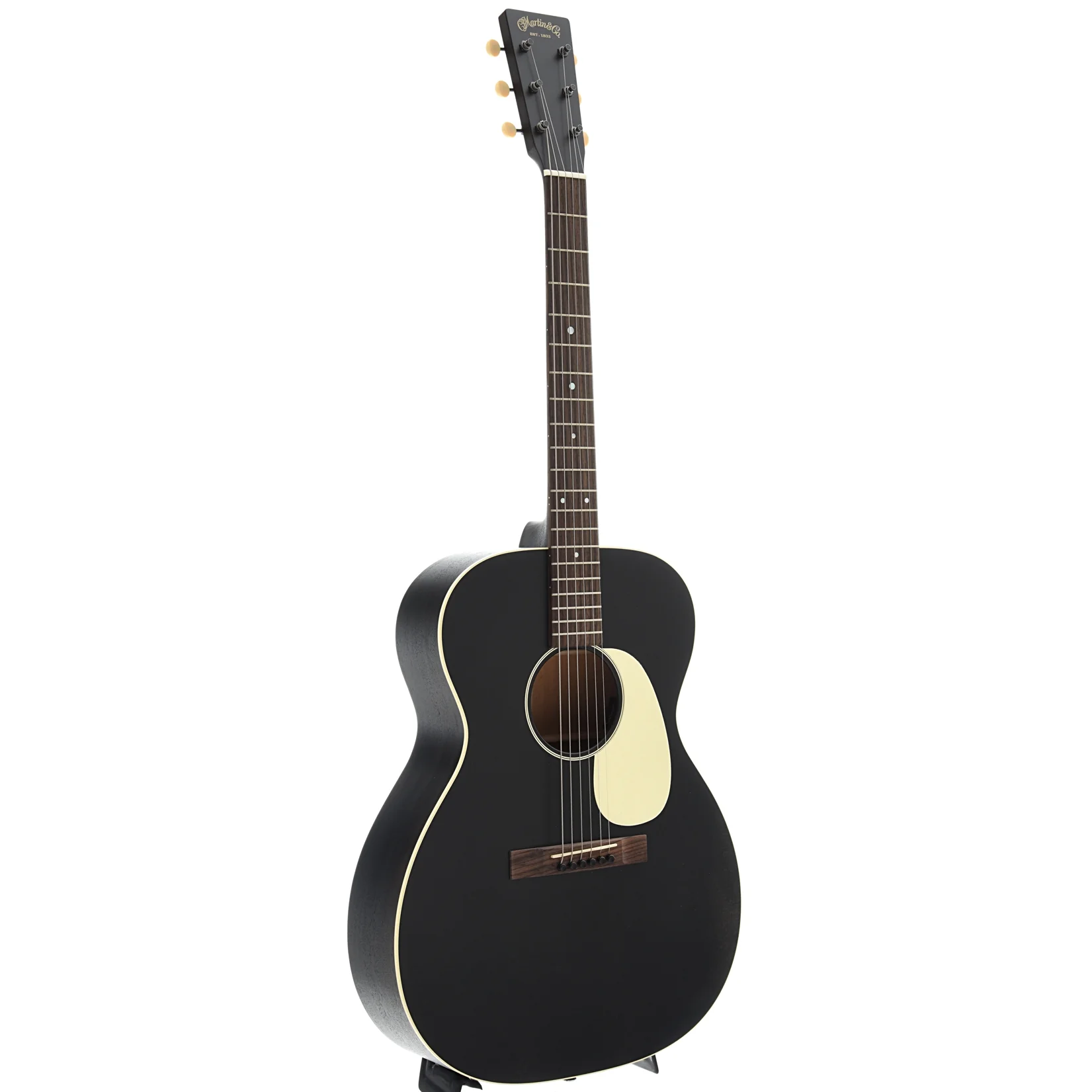 Martin 000-17E Black Smoke Guitar with Pickup & Gigbag - Image 3