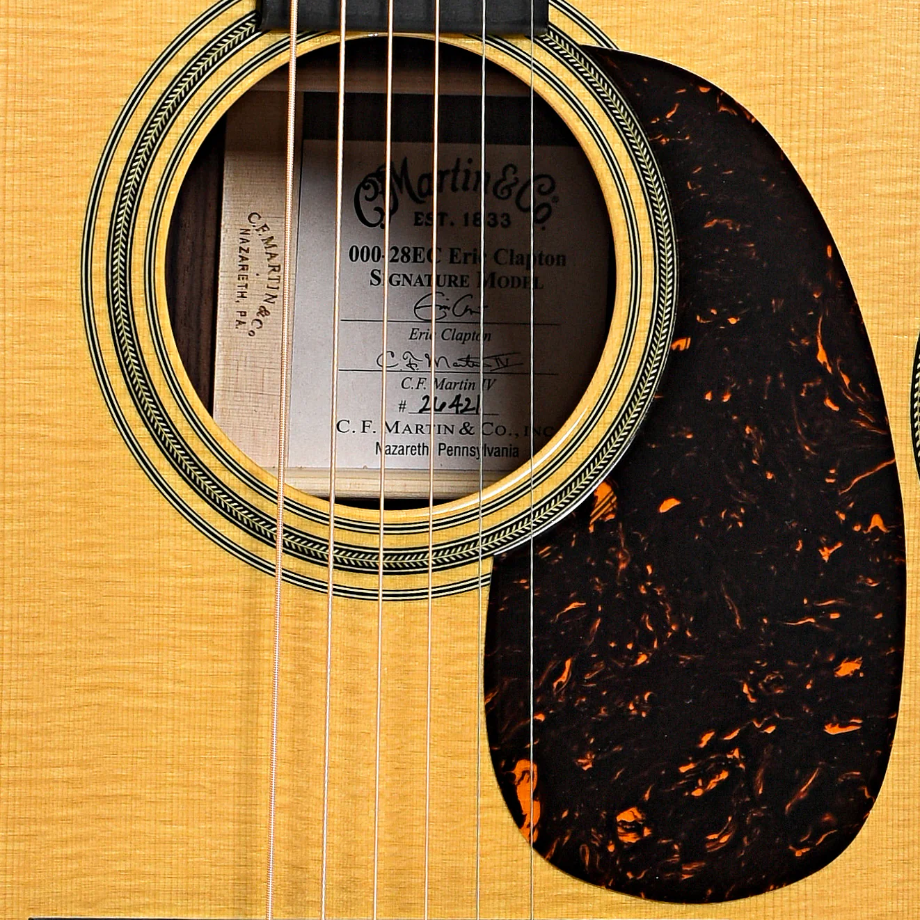 Martin 000-28EC Eric Clapton Guitar & Case - Image 6