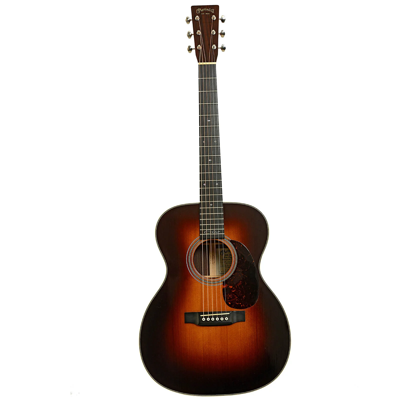 Martin 000-28EC Sunburst Acoustic Guitar (2012) - Image 14