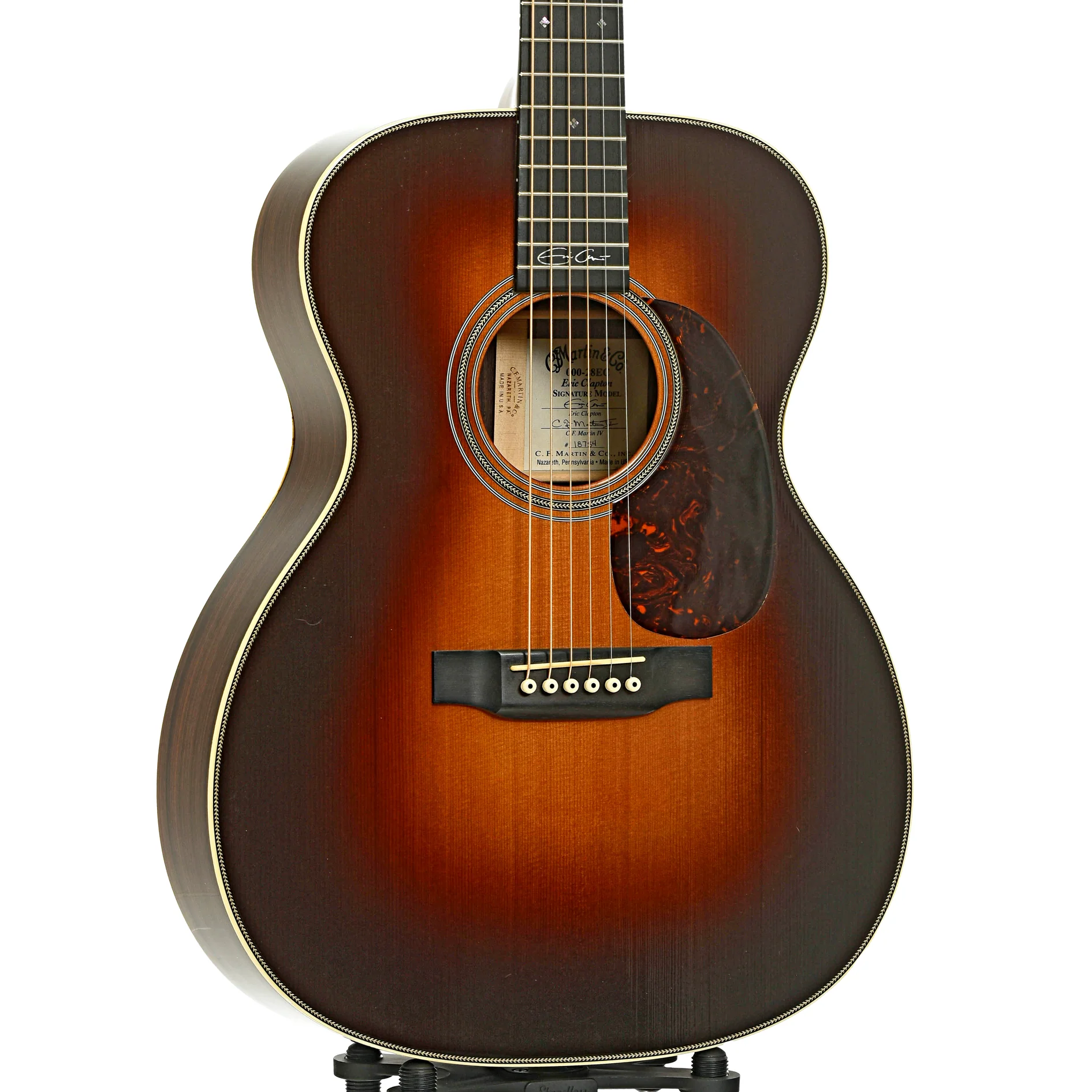 Martin 000-28EC Sunburst Acoustic Guitar (2012) - Image 4