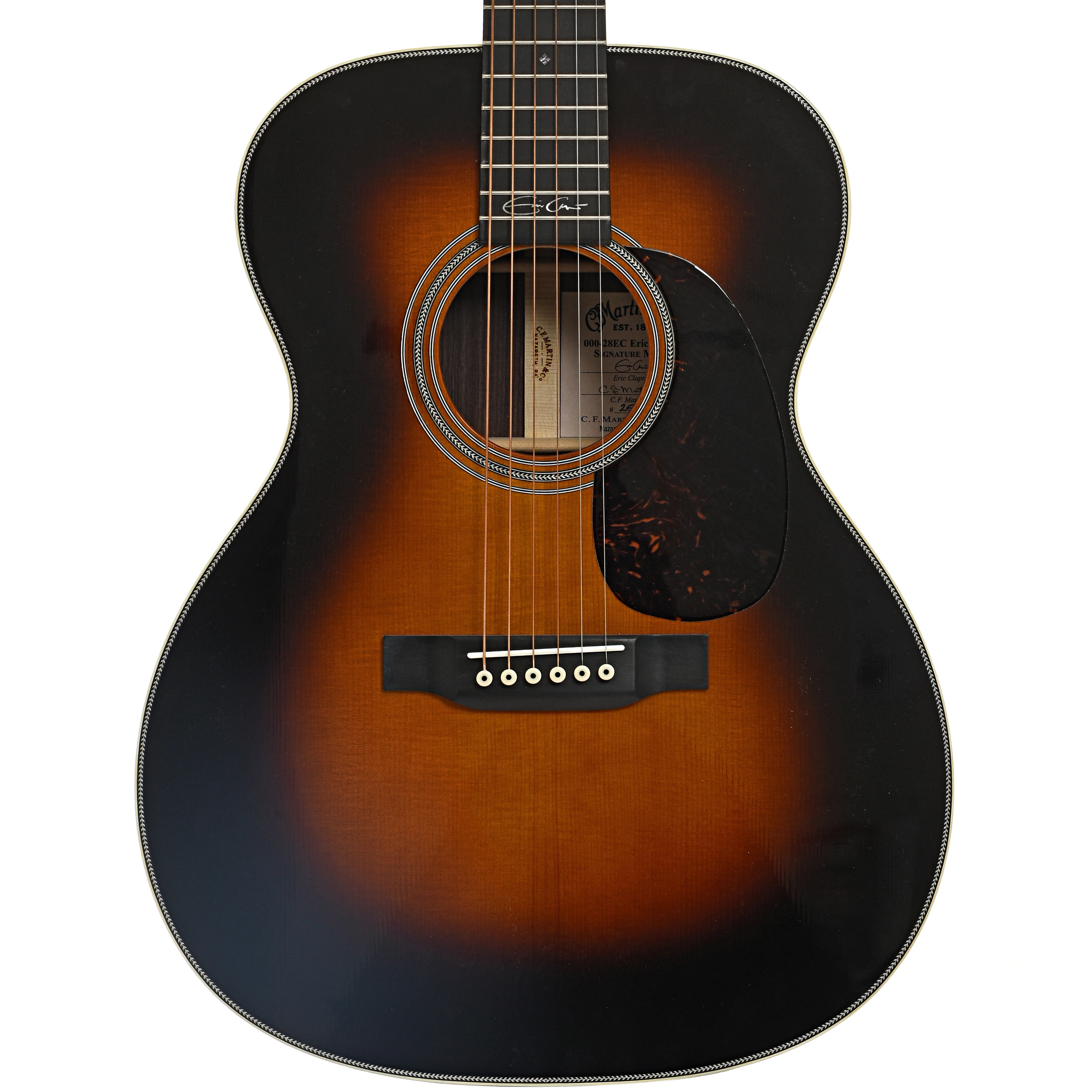Martin 000-28EC Sunburst Eric Clapton Model & Case - Image 2