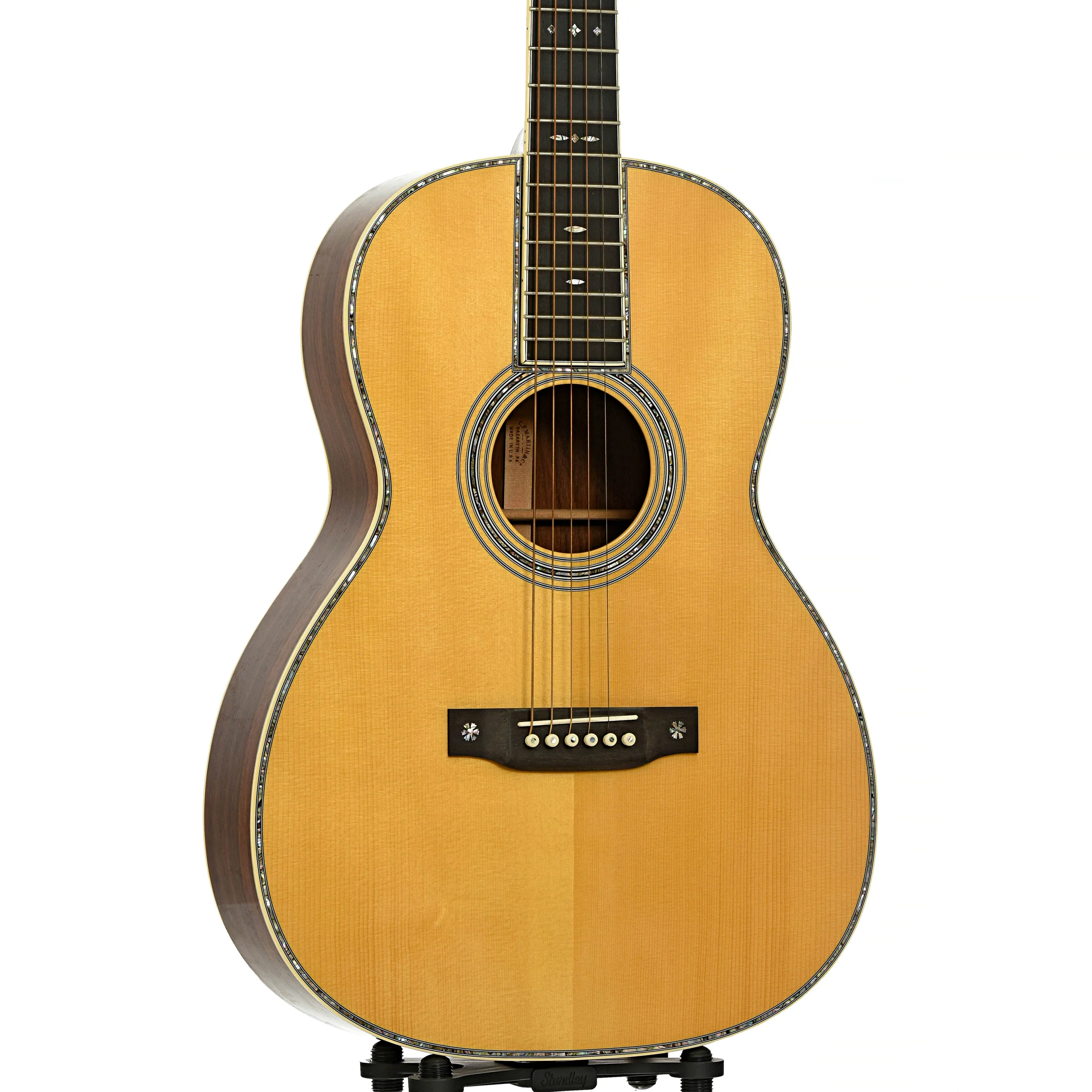 Martin 000-42 Custom Shop 12-Fret Madagascar Acoustic Guitar (2013) - Image 4
