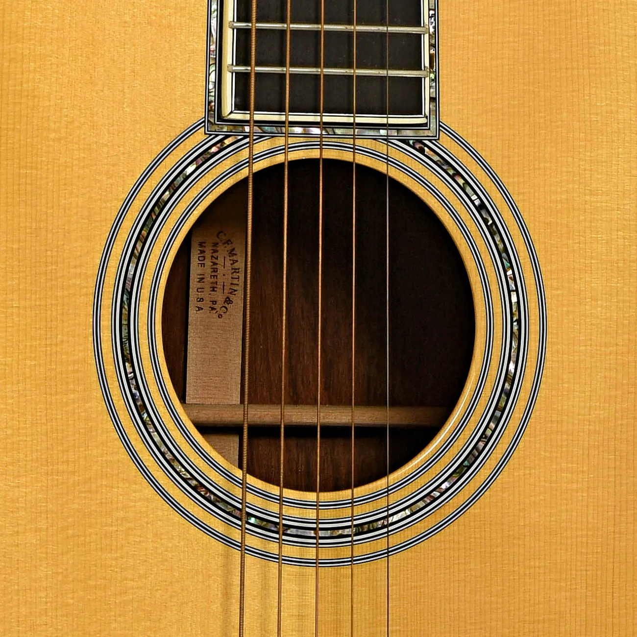 Martin 000-42 Custom Shop 12-Fret Madagascar Acoustic Guitar (2013) - Image 6