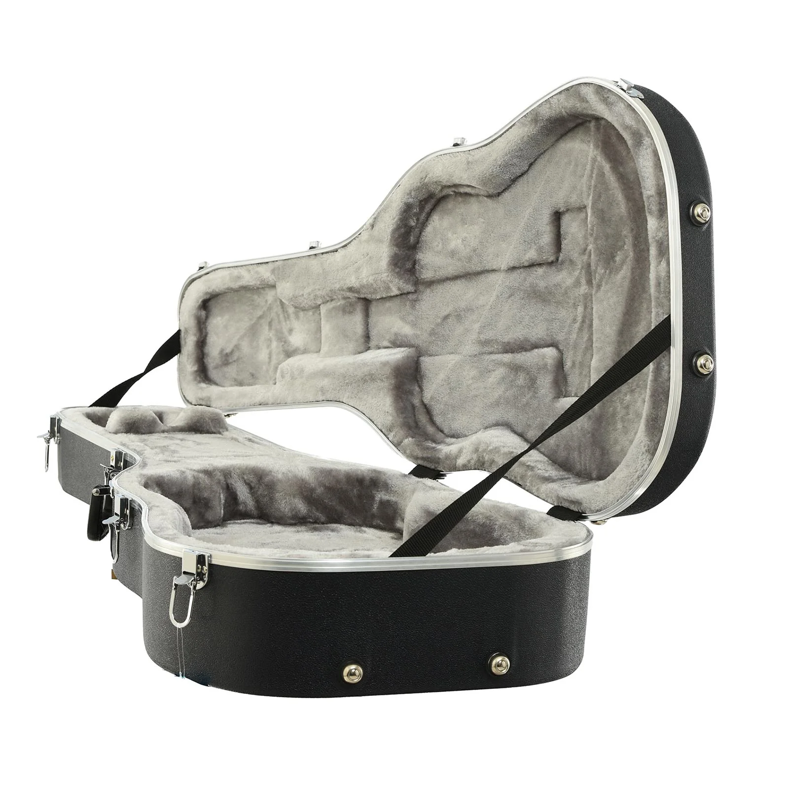 Martin 000 & OM Thermoplastic Guitar Case, Navy/Silver - Image 3