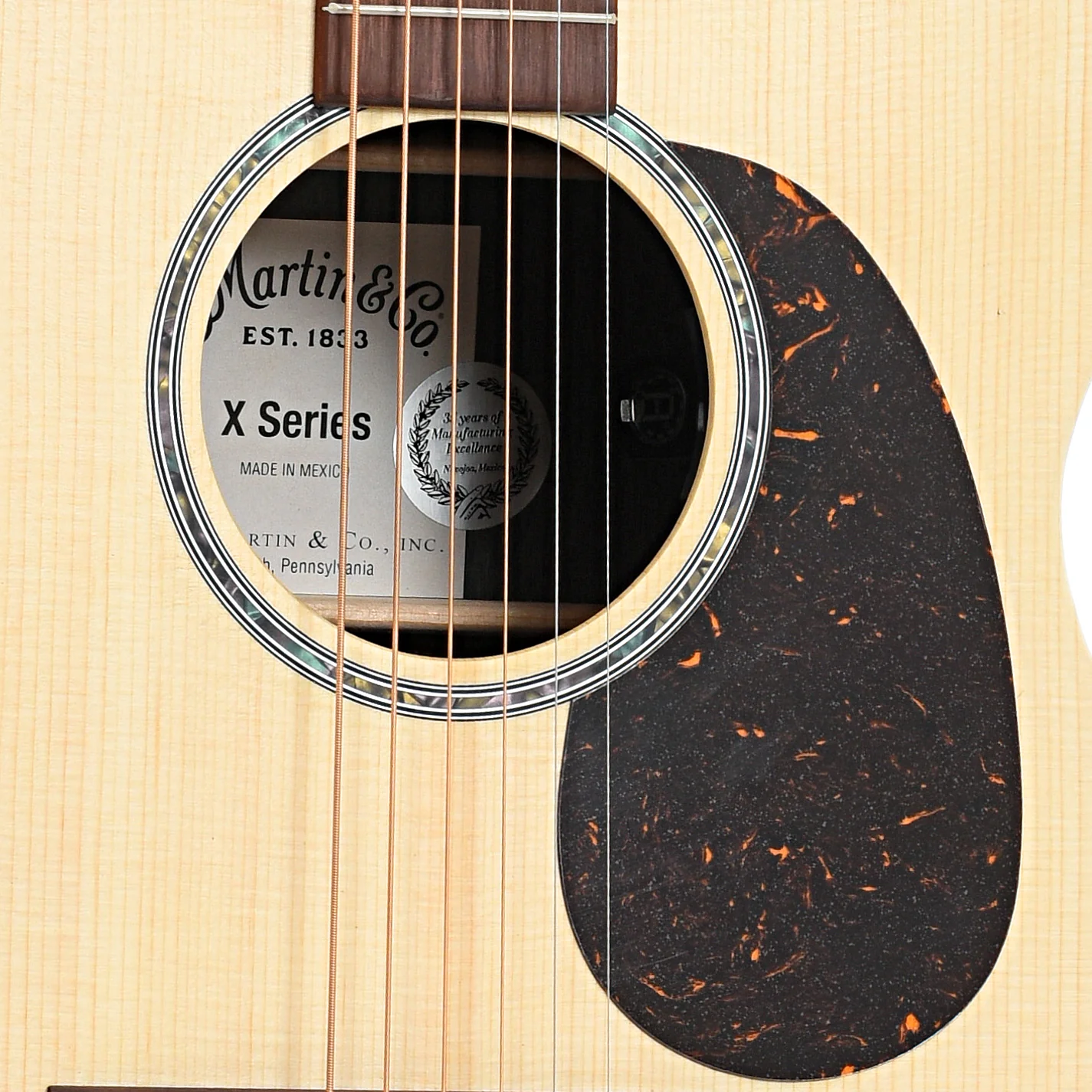 Martin 000-X2E Brazilian Rosewood Acoustic Guitar & Gigbag - Image 6