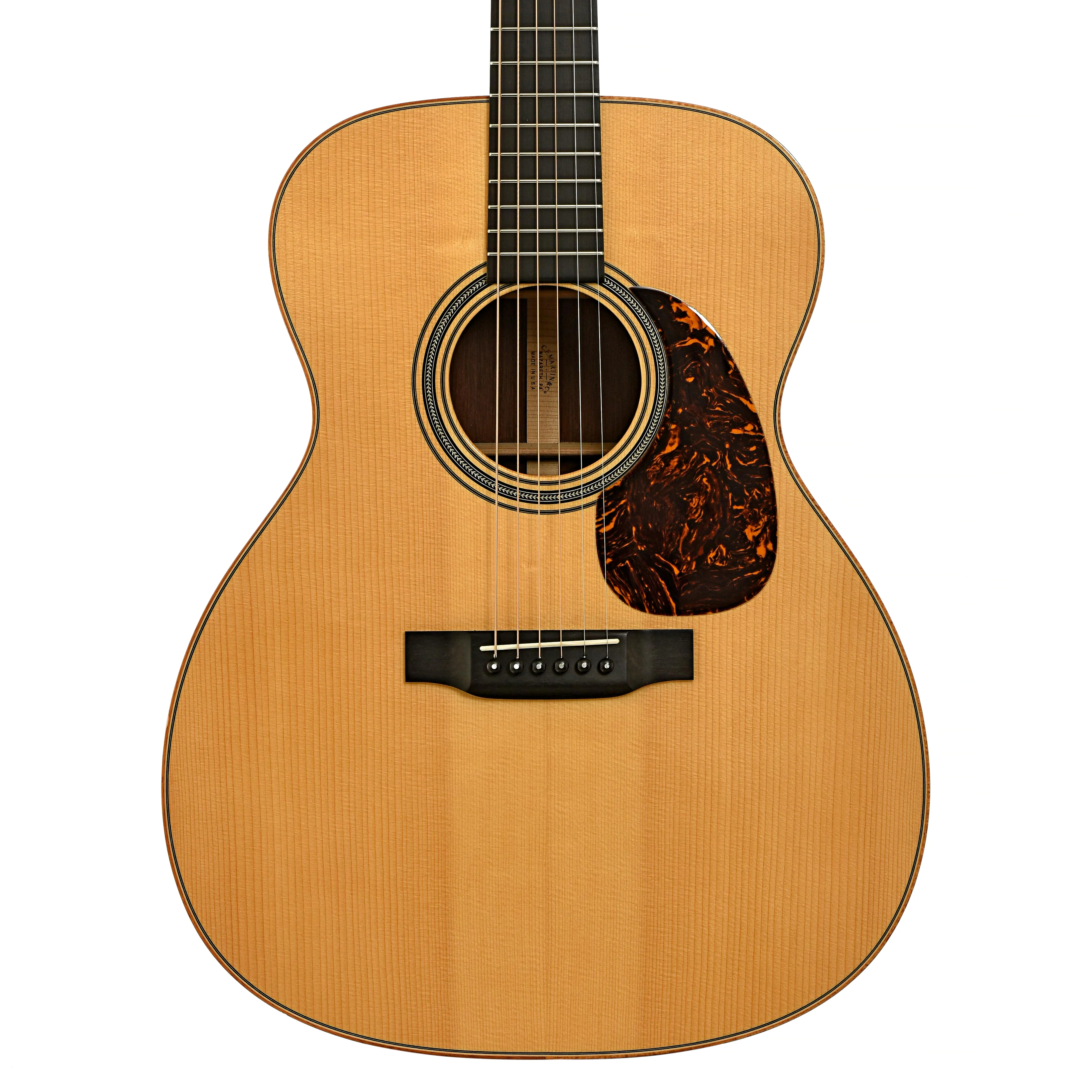 Martin 0000-21 Custom Shop Madagascar Acoustic Guitar (2011) - Image 2
