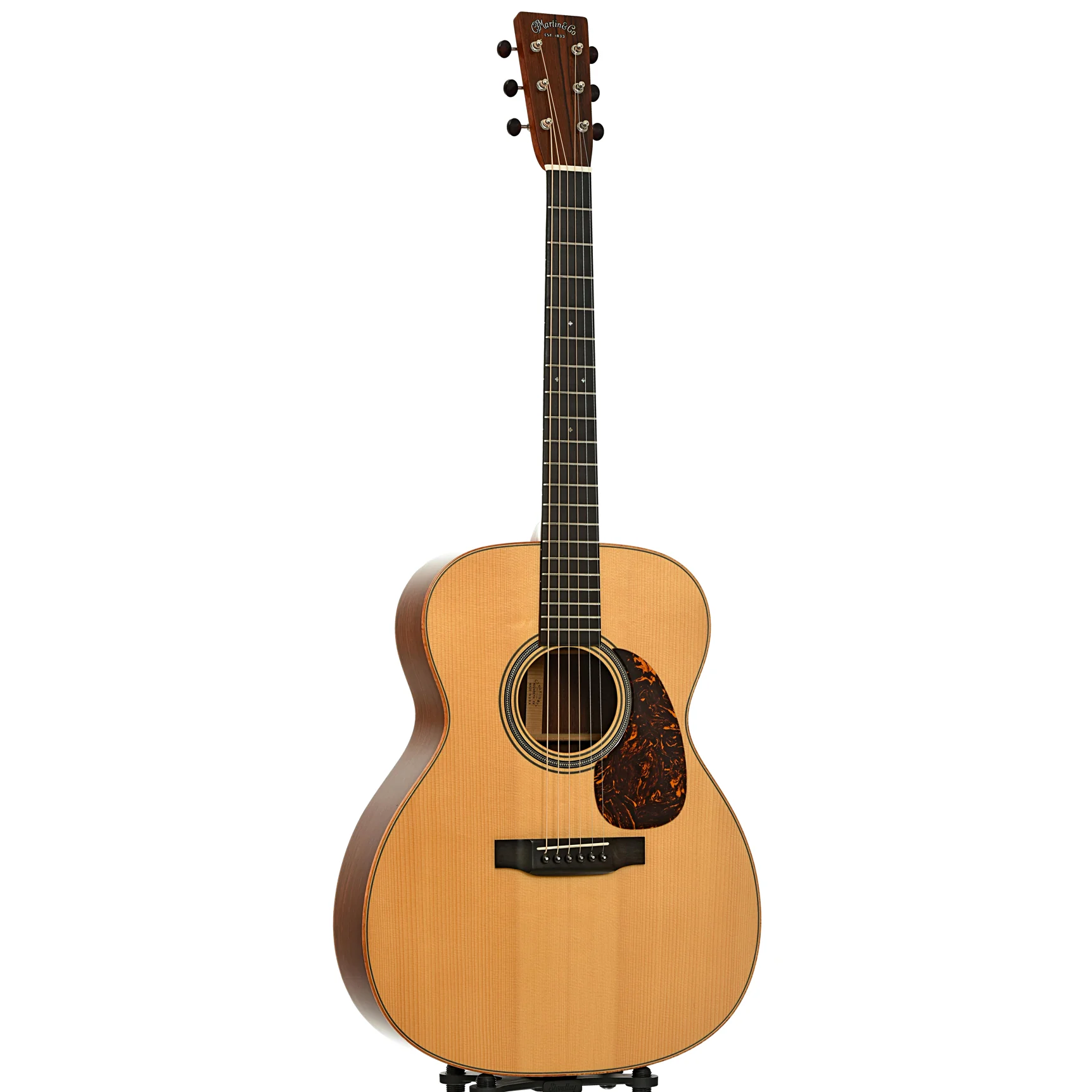 Martin 0000-21 Custom Shop Madagascar Acoustic Guitar (2011) - Image 4