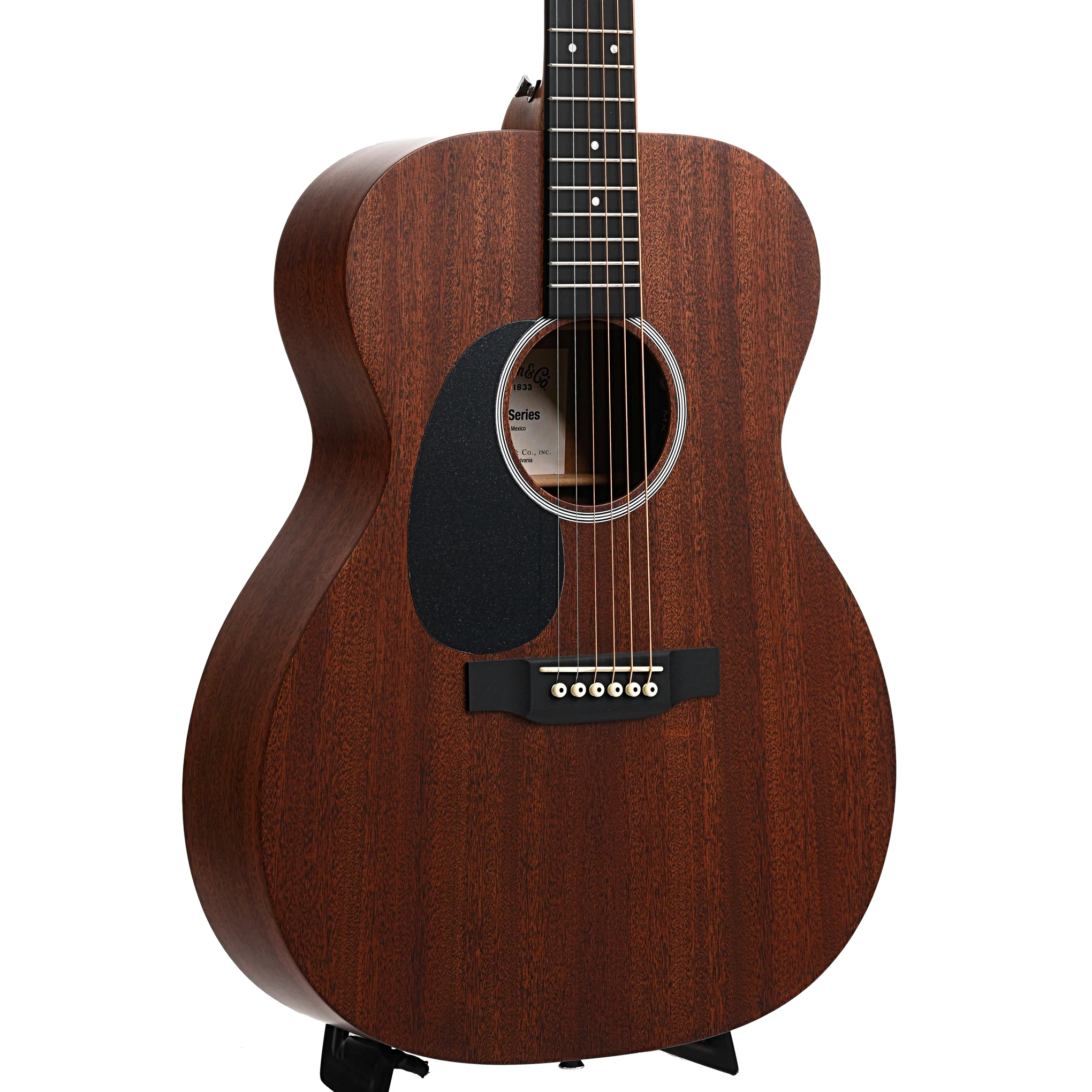 Martin 00010E Lefthanded Sapele Guitar & Gigbag, Fishman MXT Pickup - Image 4