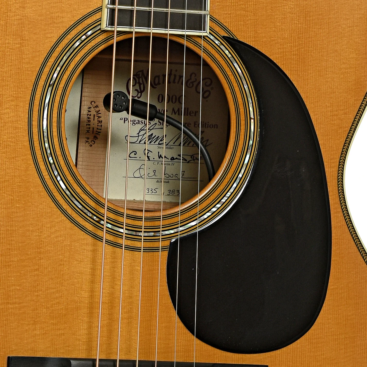 Martin 000C Steve Miller Pegasus Signature Acoustic Guitar (2005) - Image 6