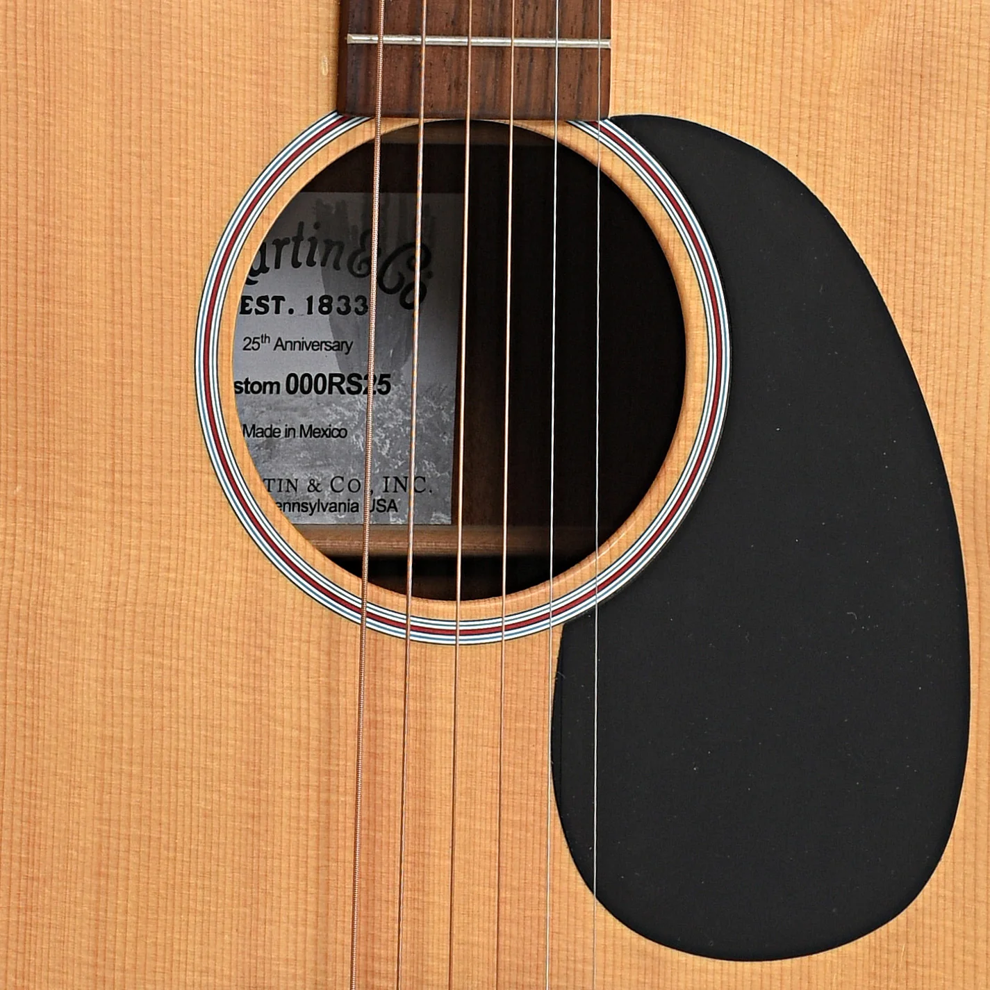 Martin 000RS25 Navajoa 25th Anniversary Acoustic Guitar (2014) - Image 6