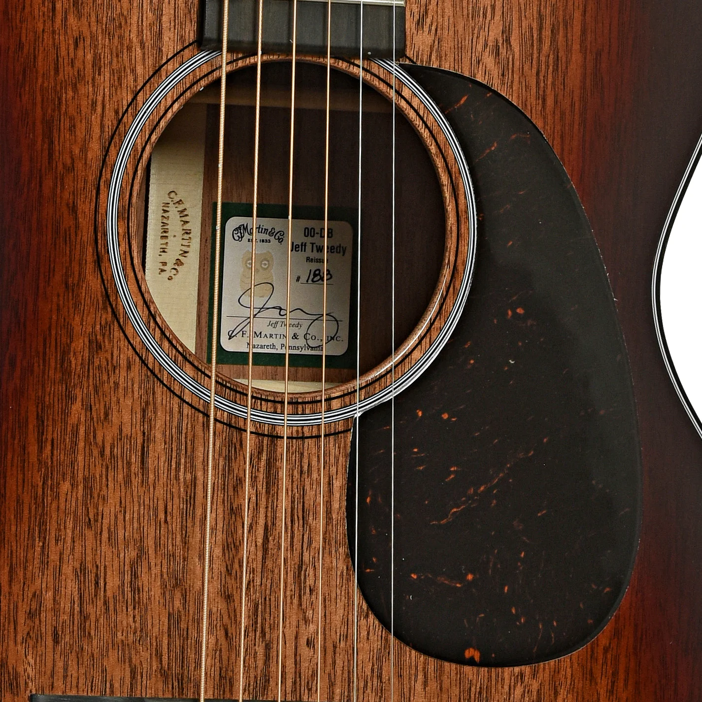 Martin 00DB Jeff Tweedy Acoustic Guitar & Case - Image 6